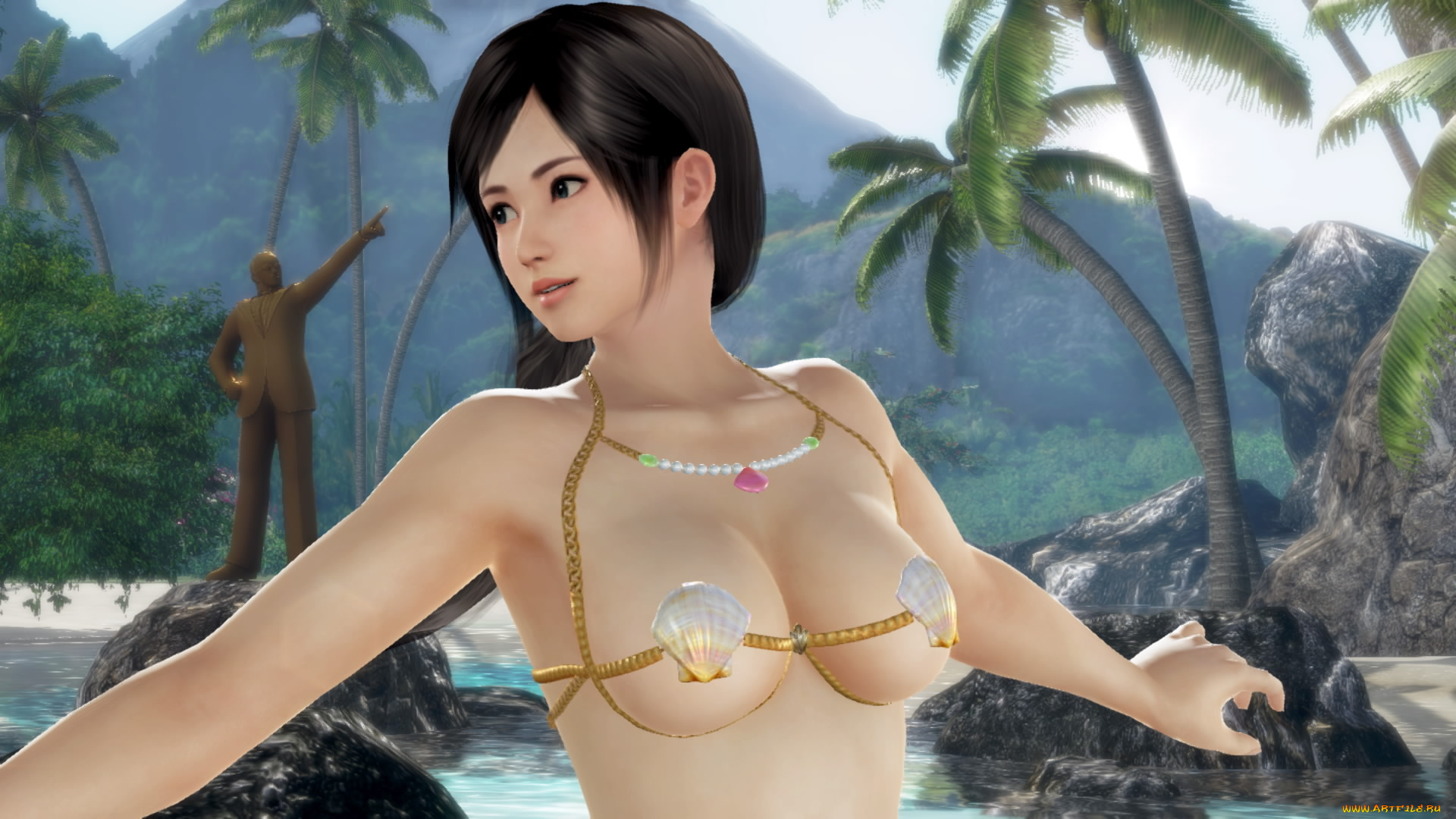 3д, графика, люди, , people, девушка, взгляд, фон