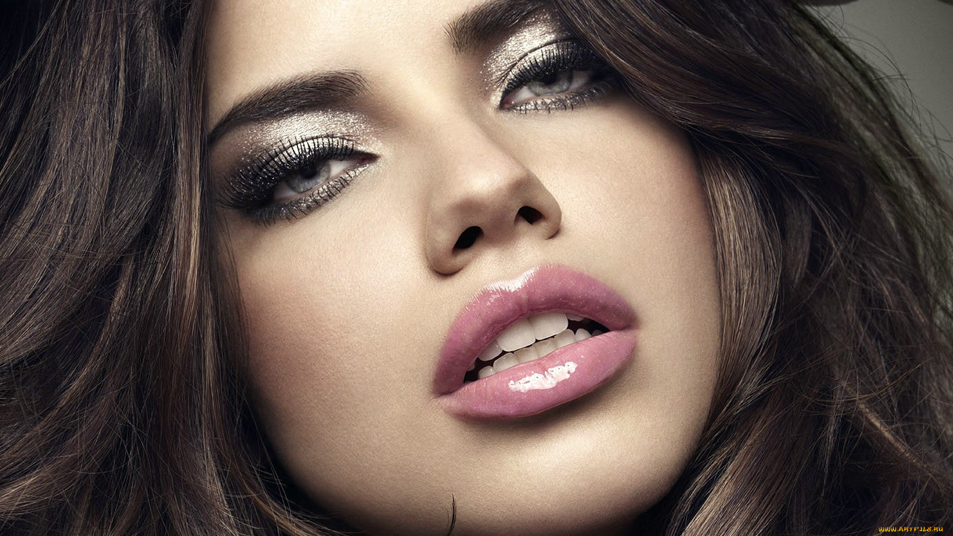 девушки, adriana, lima, адриана, лима, модель, лицо, макияж