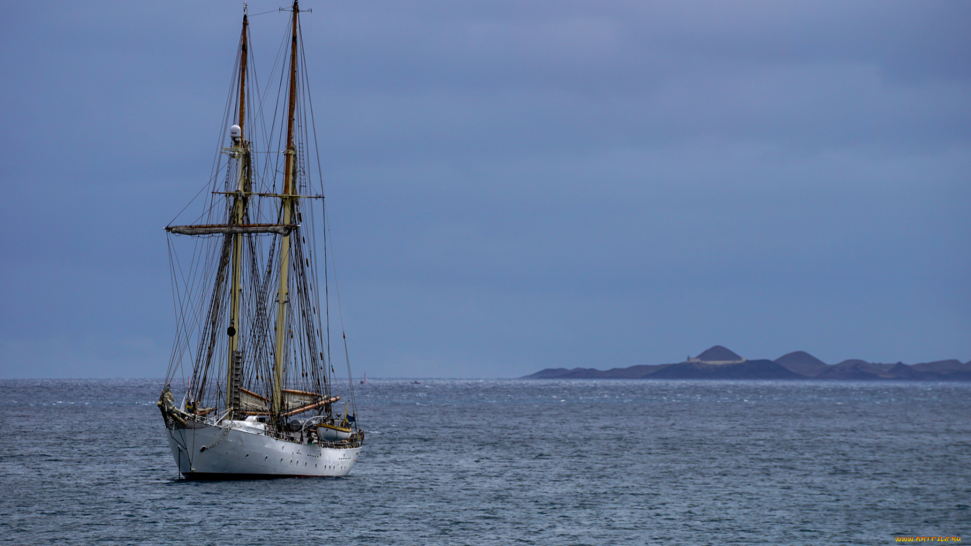 корабли, парусники, паруса, мачты
