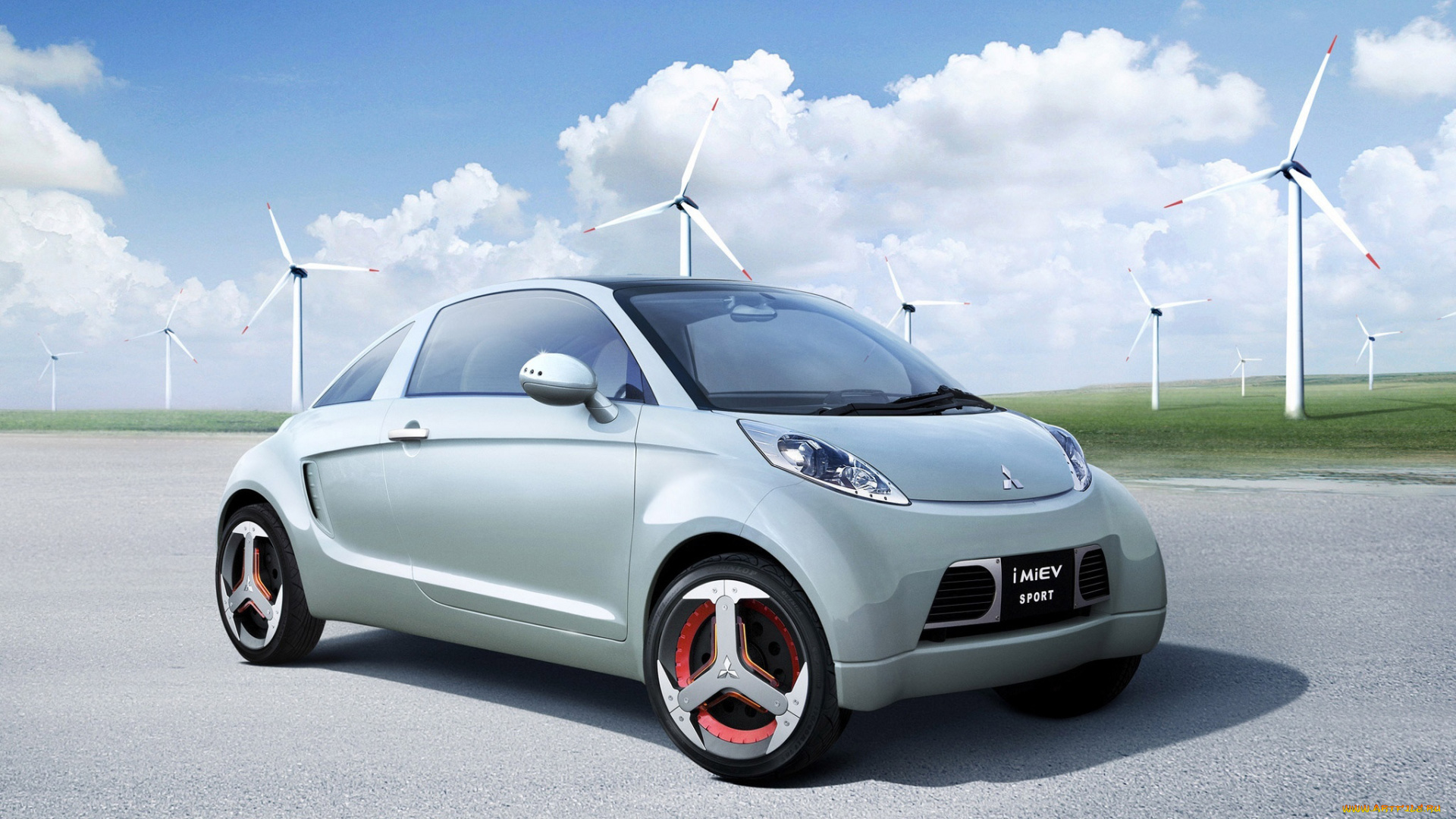mitsubishi, i-miev, sport, concept, 2007, автомобили, mitsubishi, 2007, i-miev, sport, concept