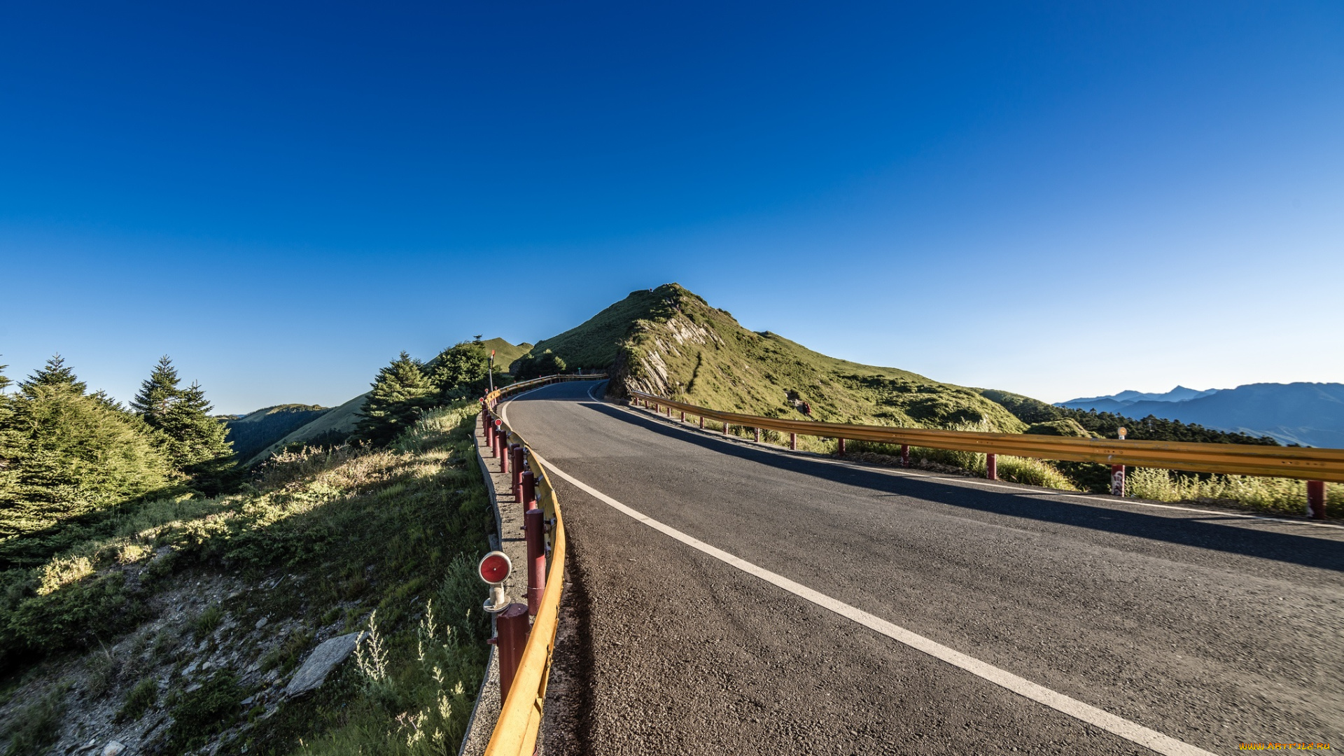 природа, дороги, тракт