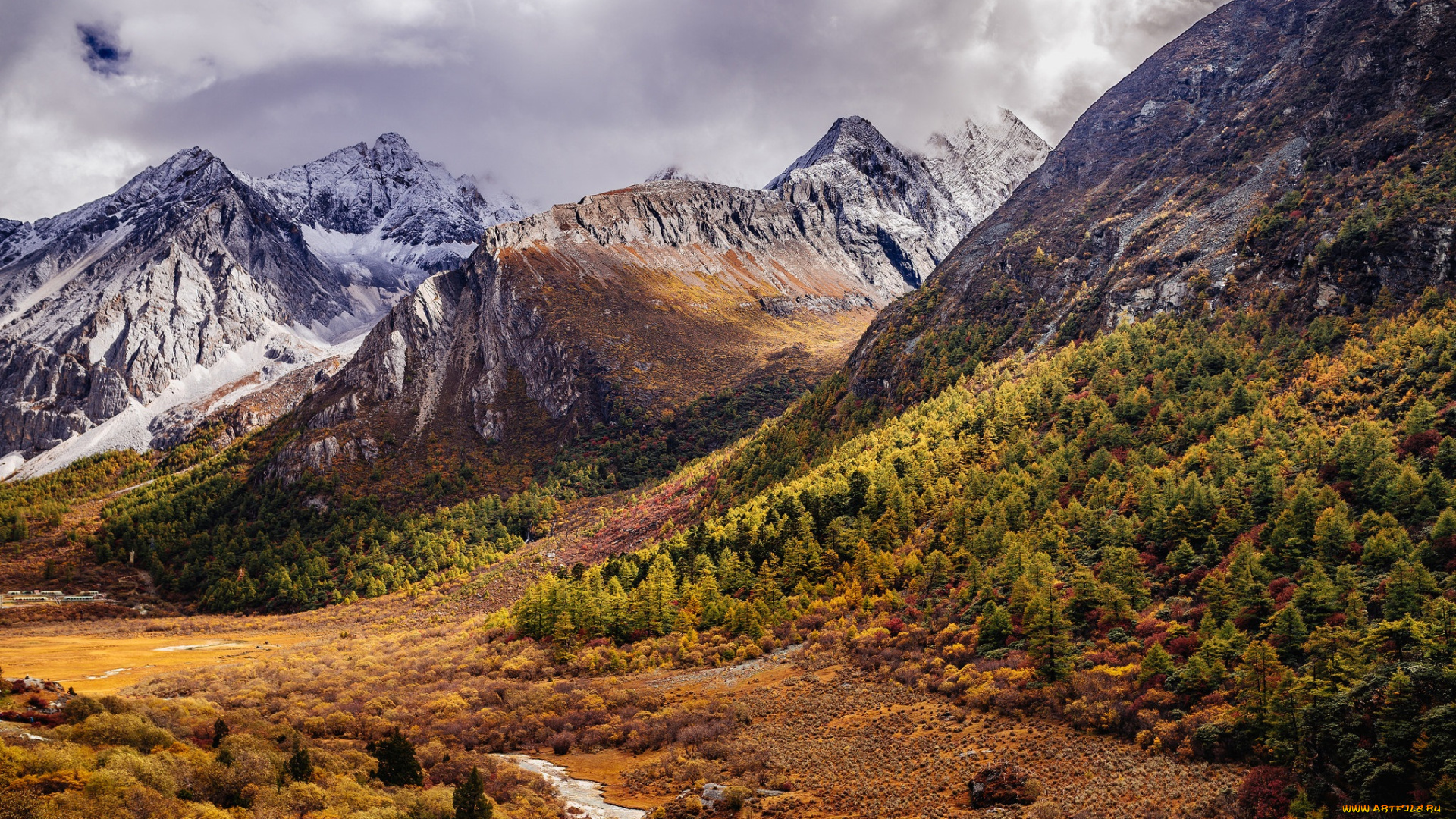 природа, горы, скалы