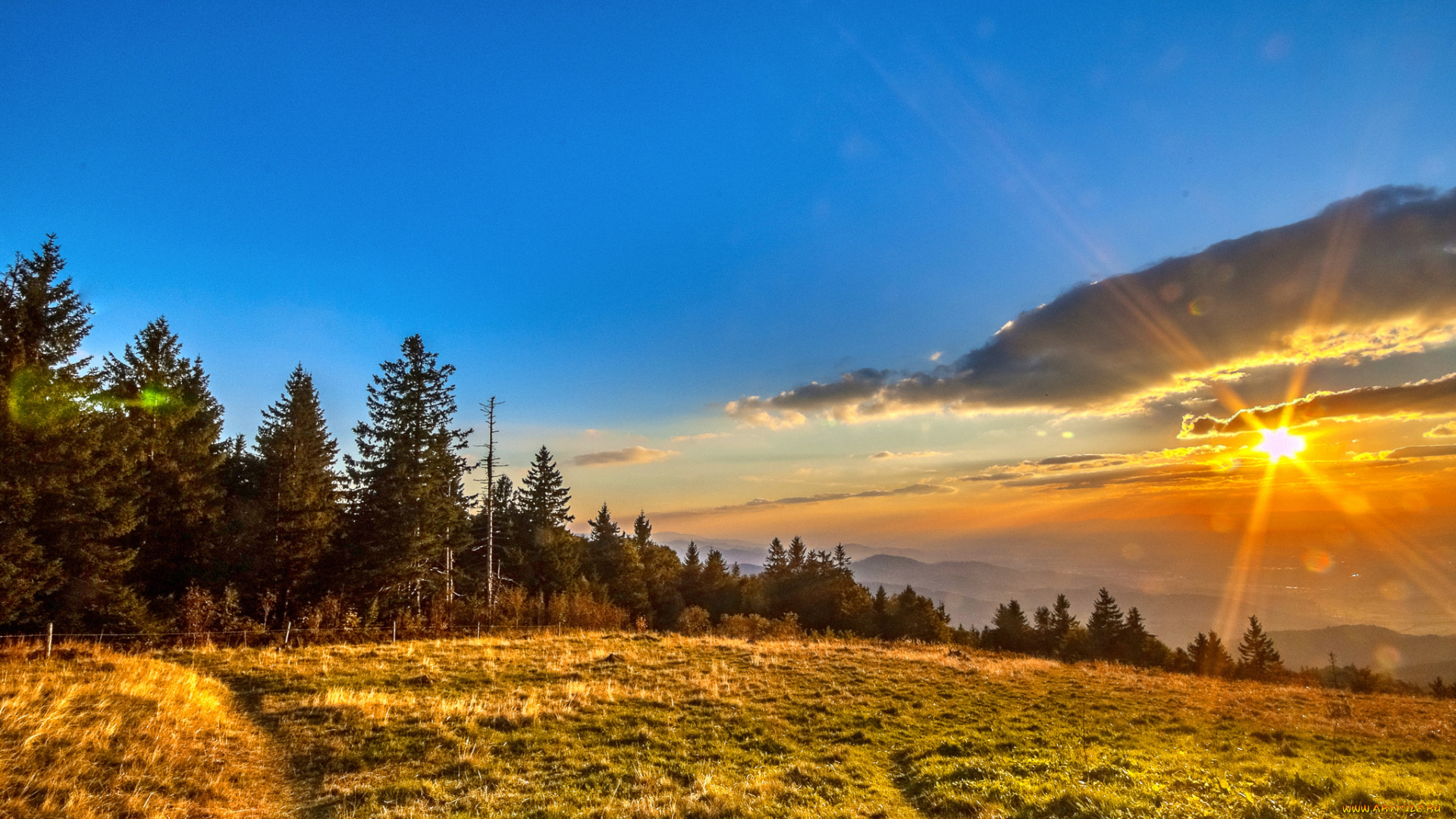 природа, восходы, закаты, рассвет