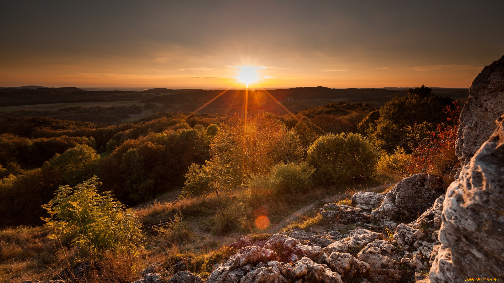 природа, восходы, закаты, рассвет