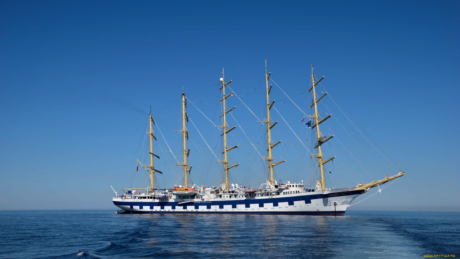 royal, clipper, корабли, парусники, паруса, мачты