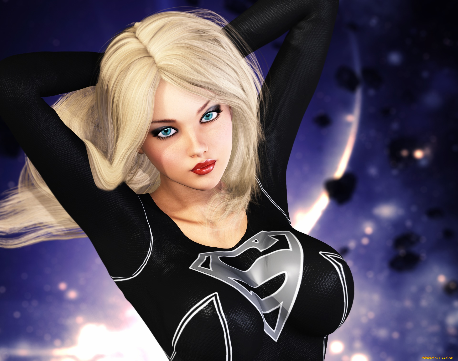 3д, графика, люди, , people, взгляд, девушка, фон