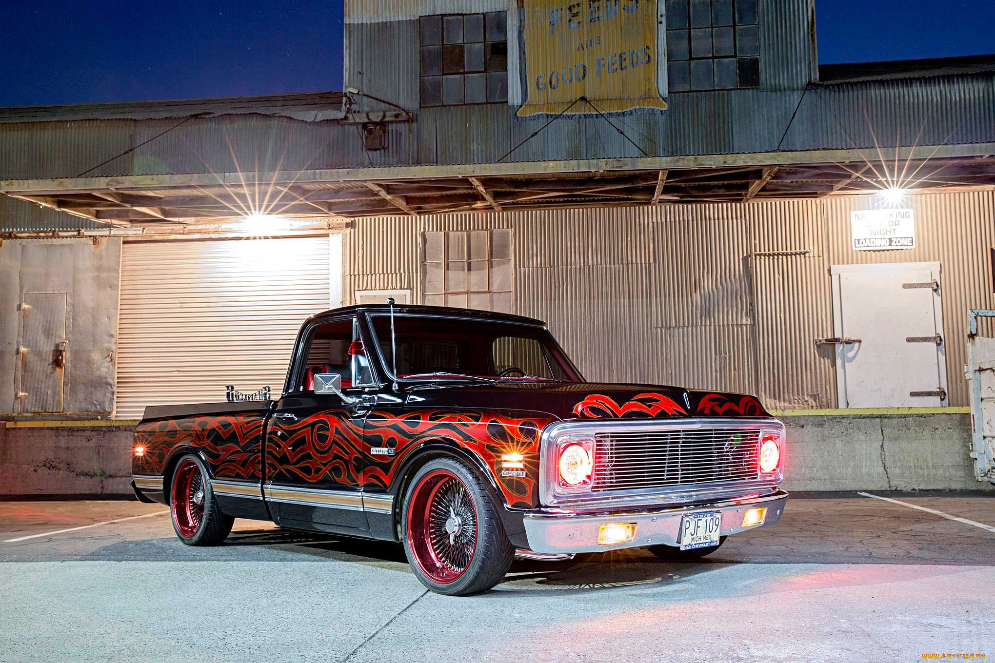 автомобили, custom, pick-up, chevrolet