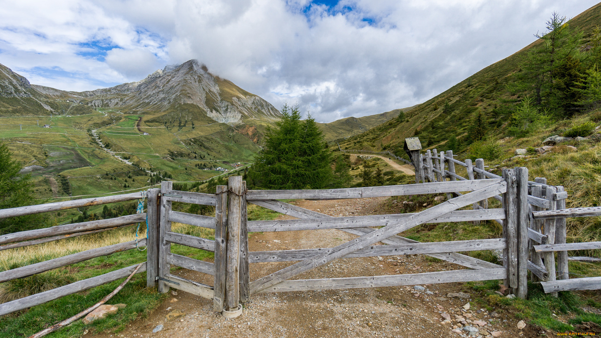 природа, дороги, тракт