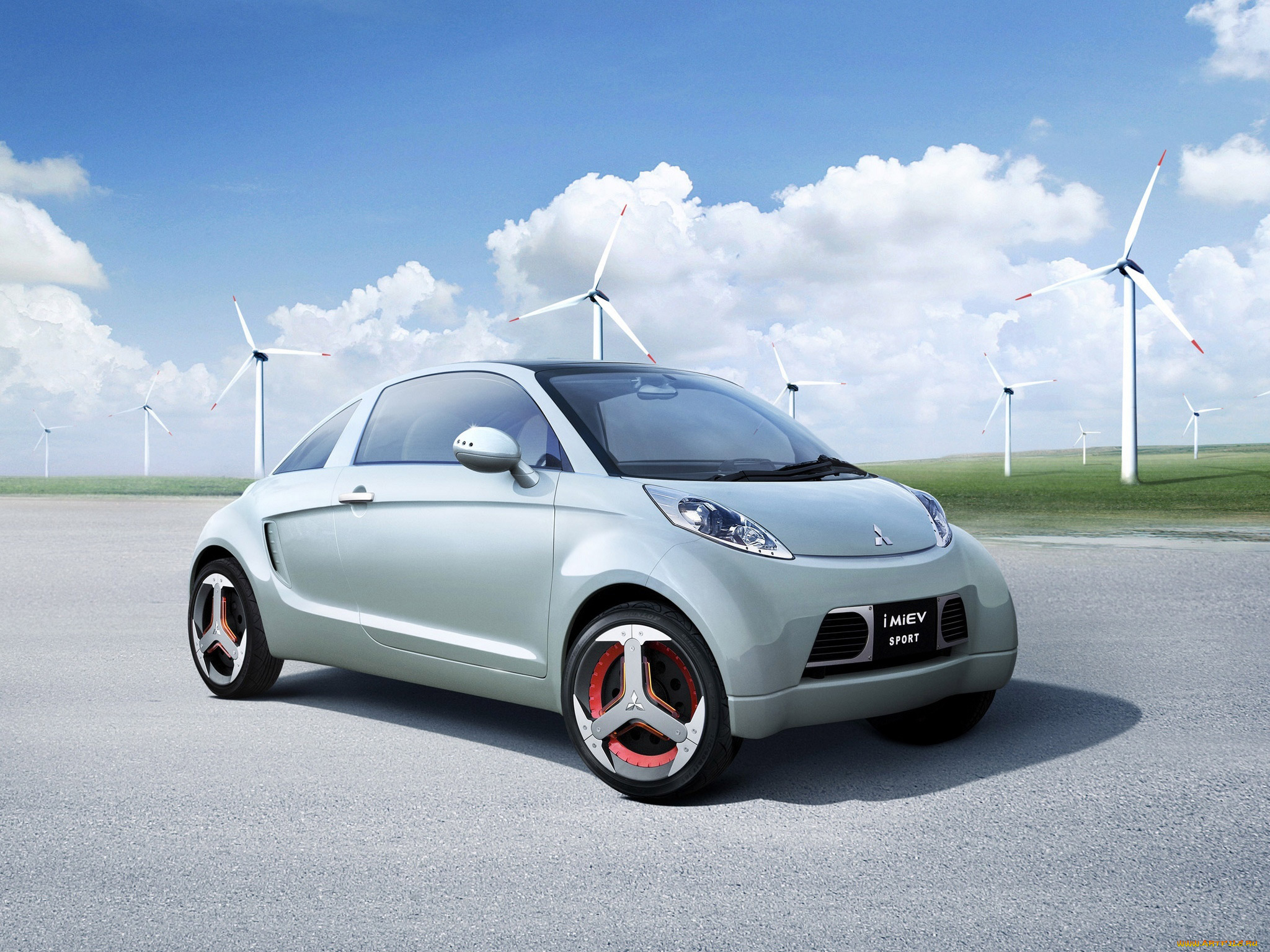 mitsubishi, i-miev, sport, concept, 2007, автомобили, mitsubishi, 2007, i-miev, sport, concept
