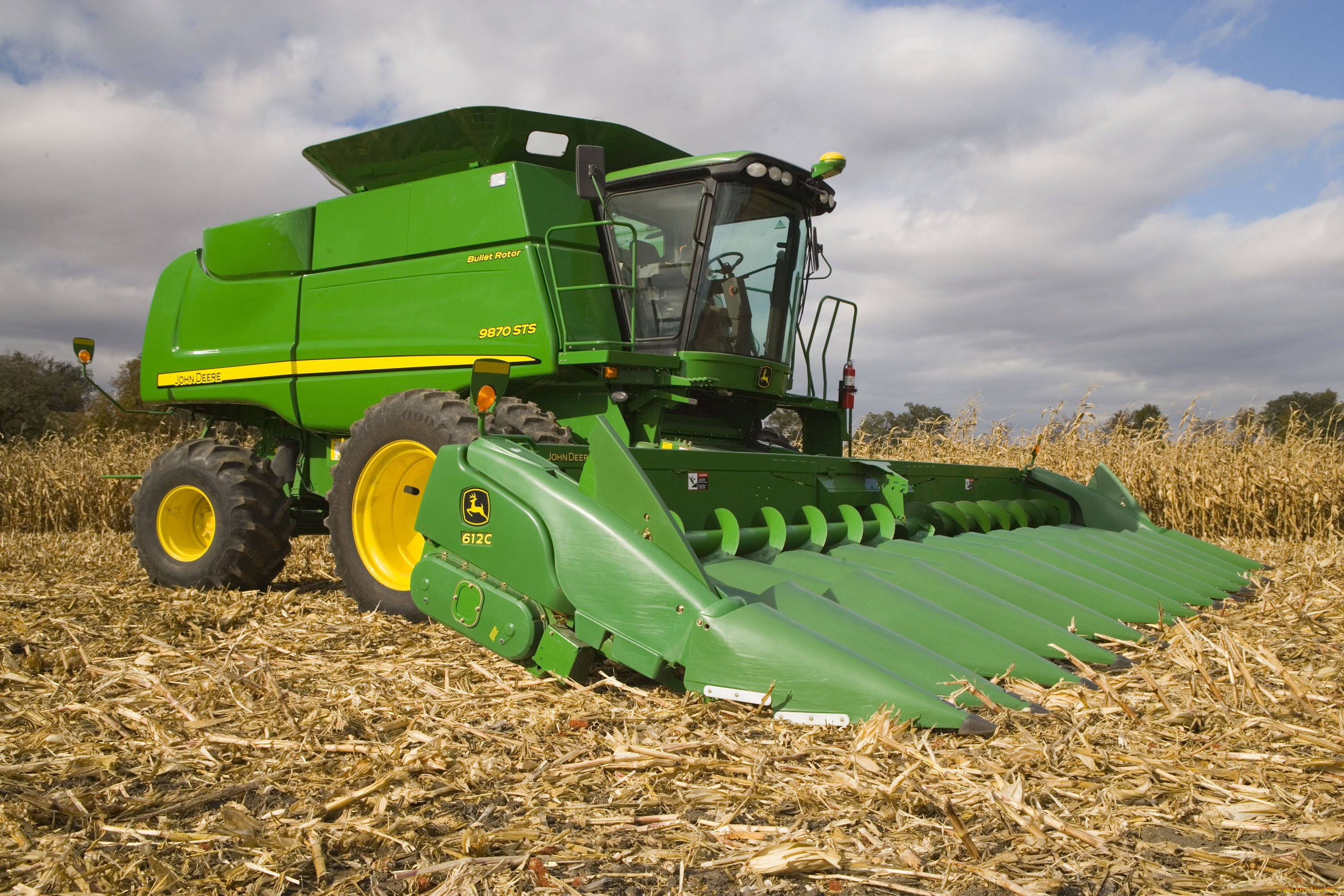 техника, комбайны, john, deere