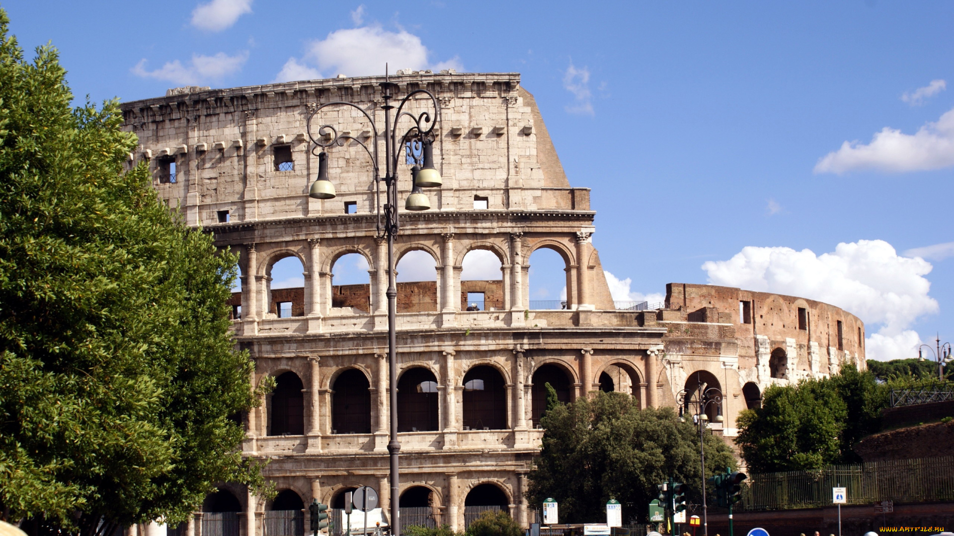 города, рим, , ватикан, , италия, colosseum