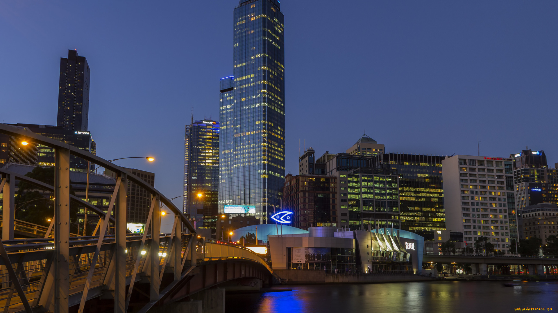 melbourne, города, мельбурн, , австралия, небоскребы, панорама