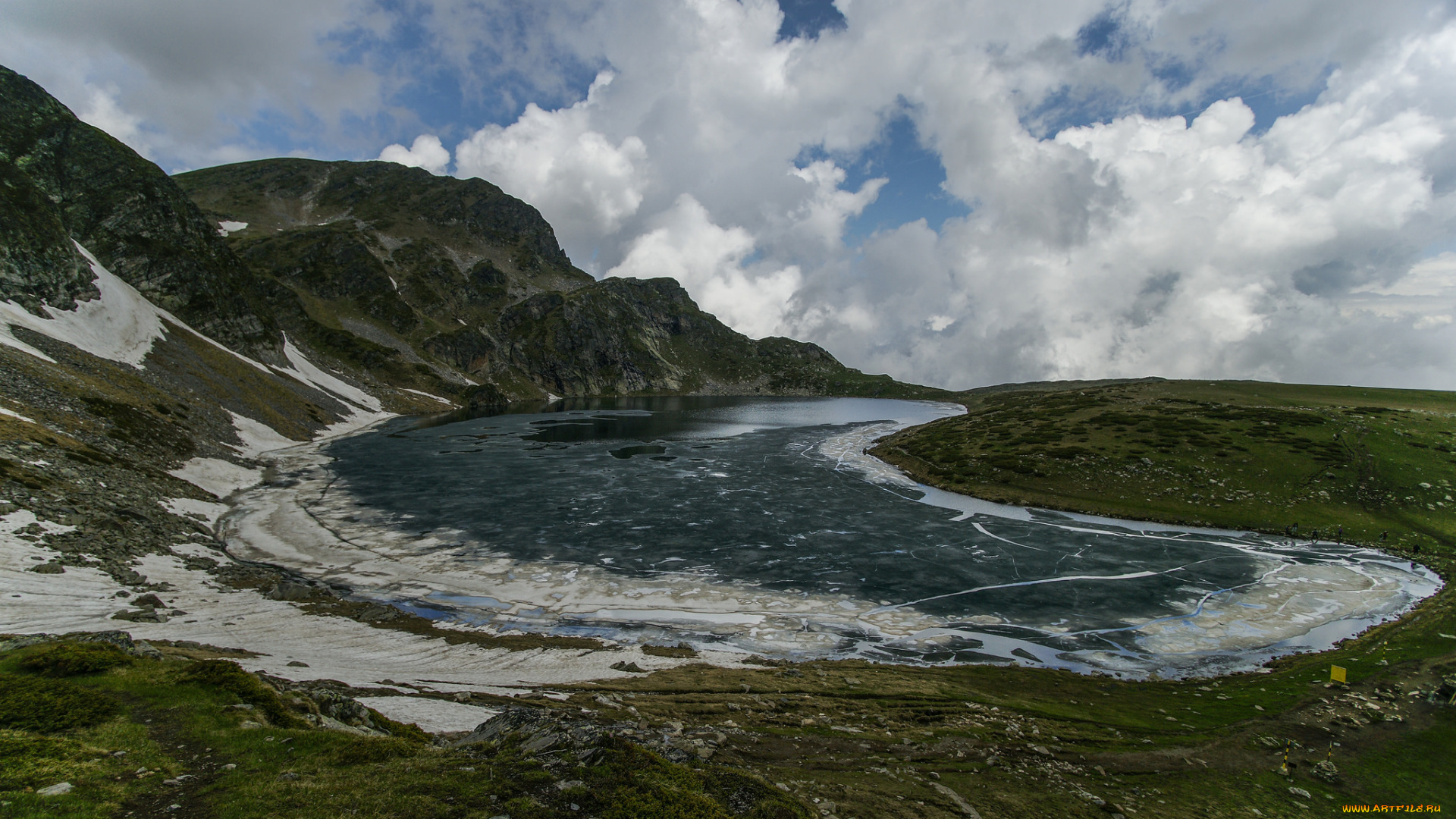 природа, побережье, простор