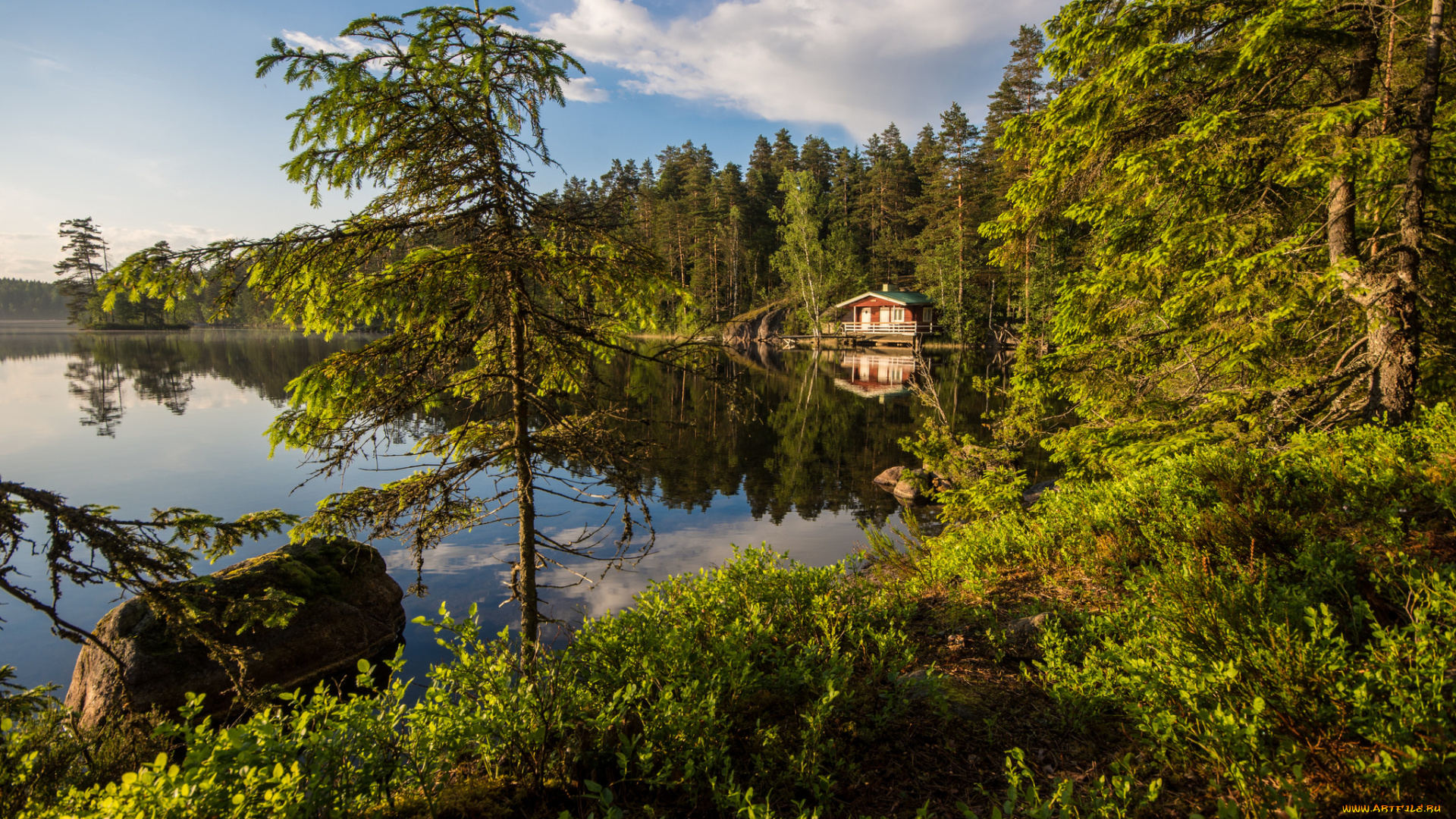 природа, реки, озера, простор