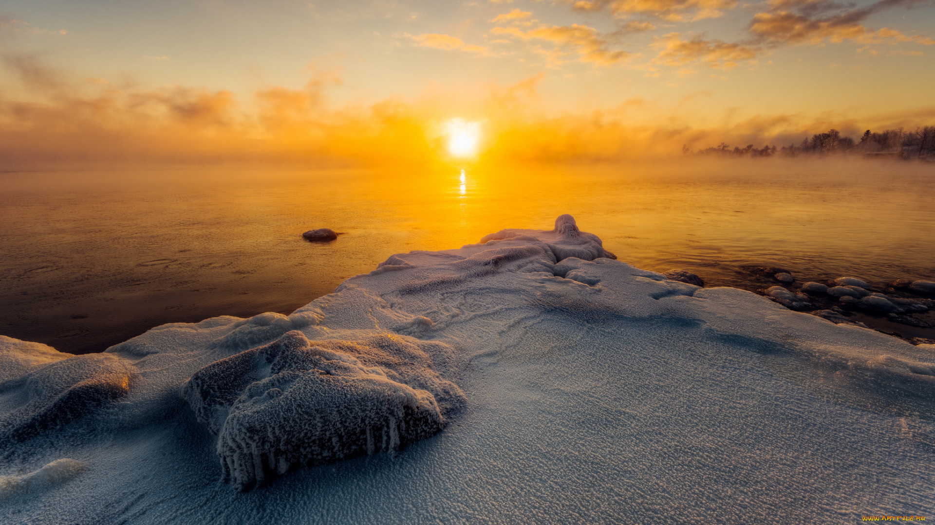 природа, восходы, закаты, простор