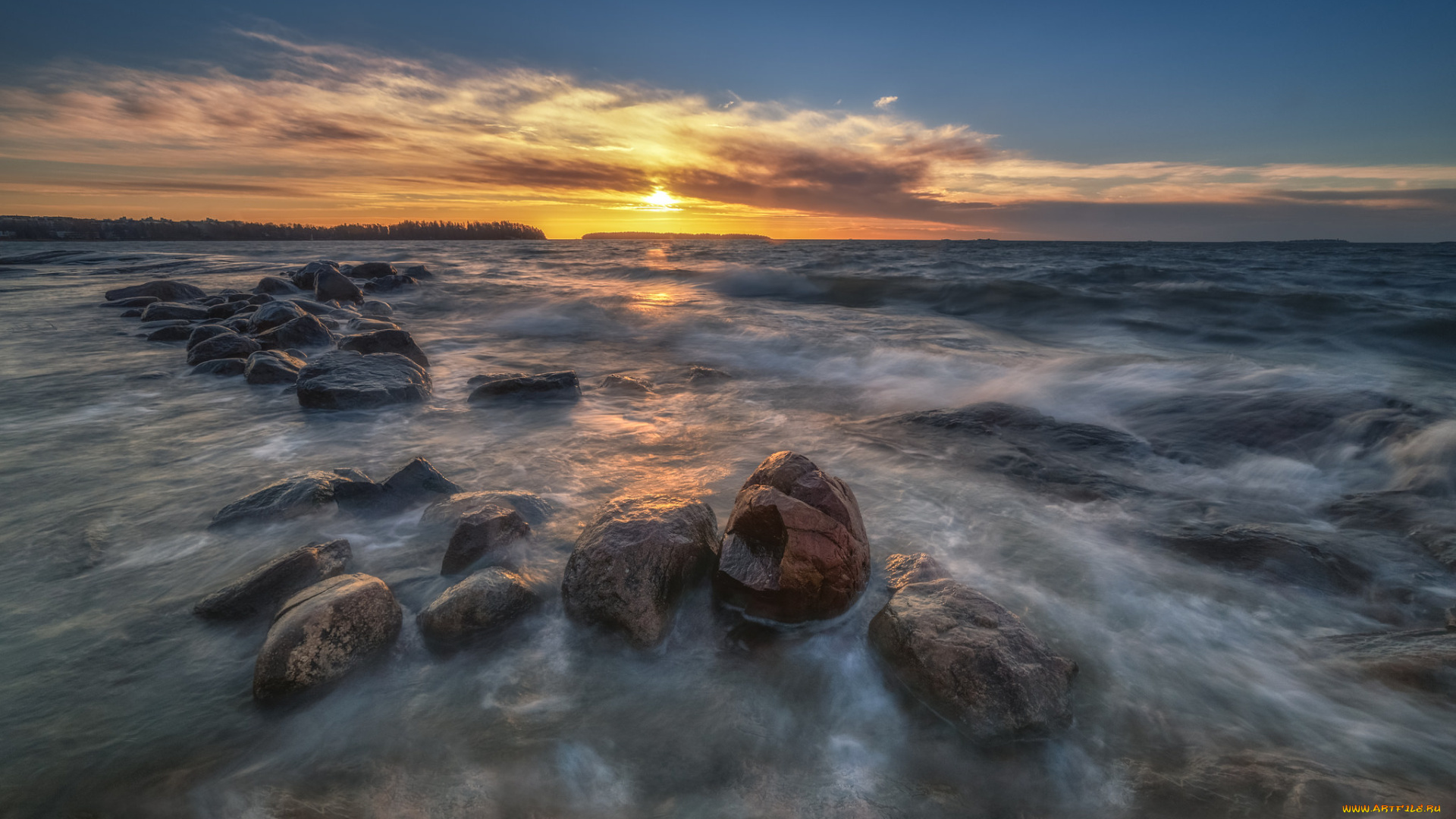 природа, восходы, закаты, простор