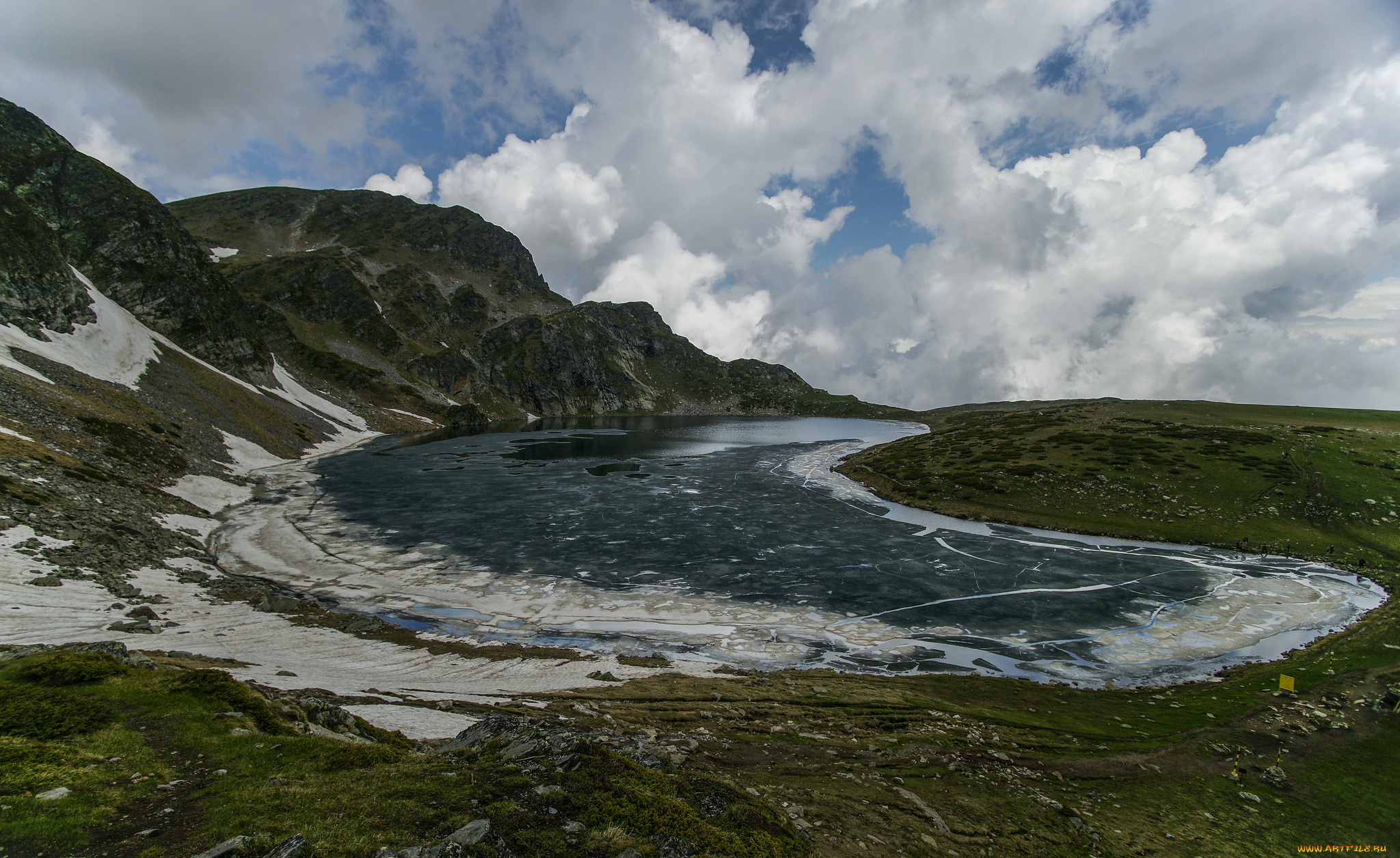 природа, побережье, простор