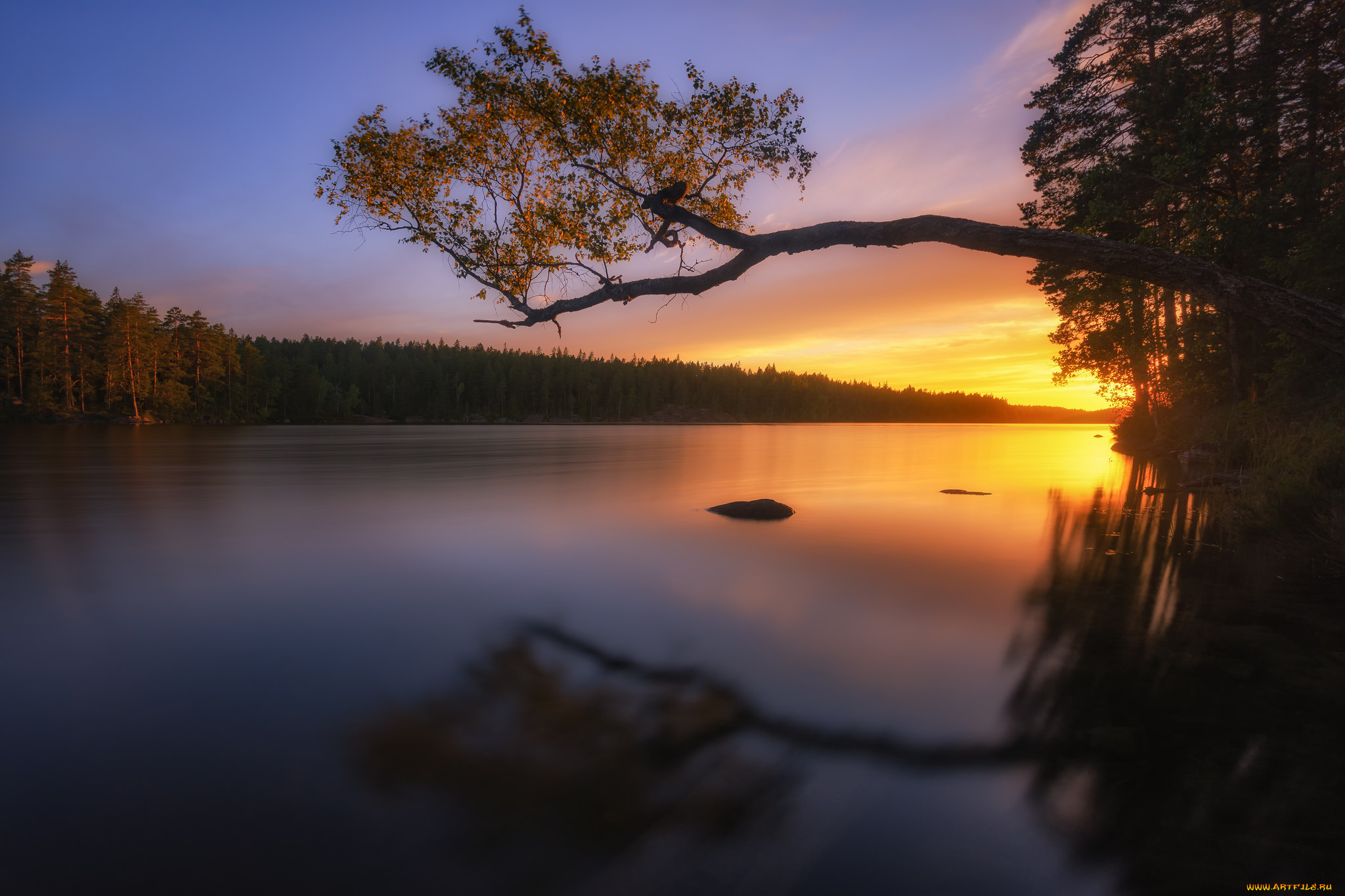 природа, восходы, закаты, простор