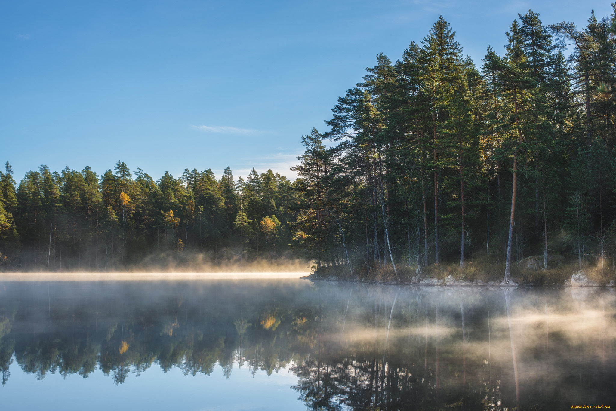 природа, реки, озера, простор