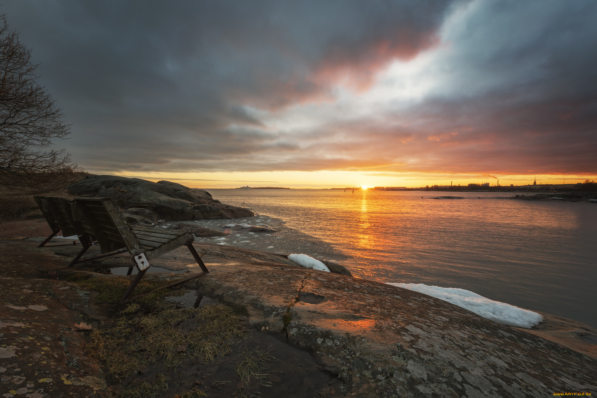 природа, восходы, закаты, простор