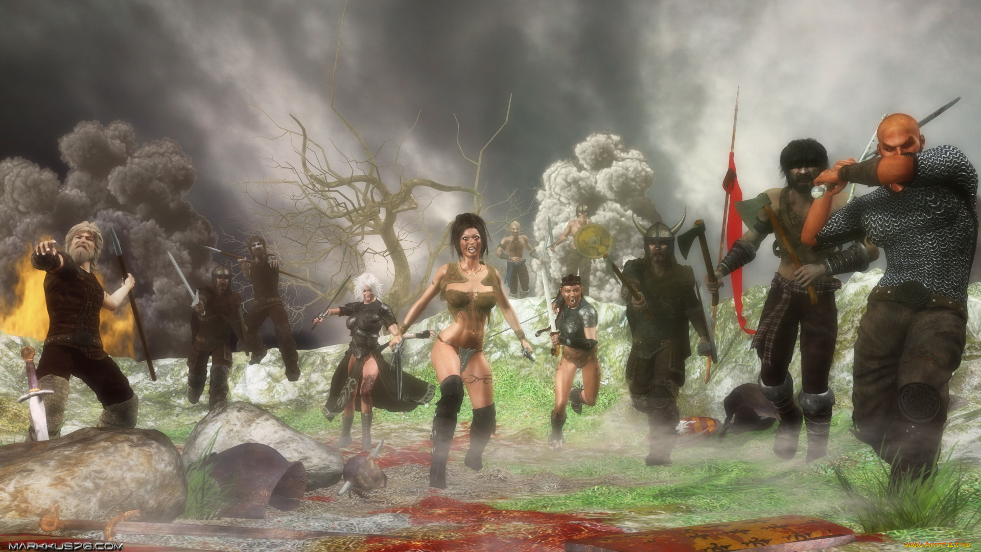 3д, графика, армия, , military, фон, взгляд, девушка