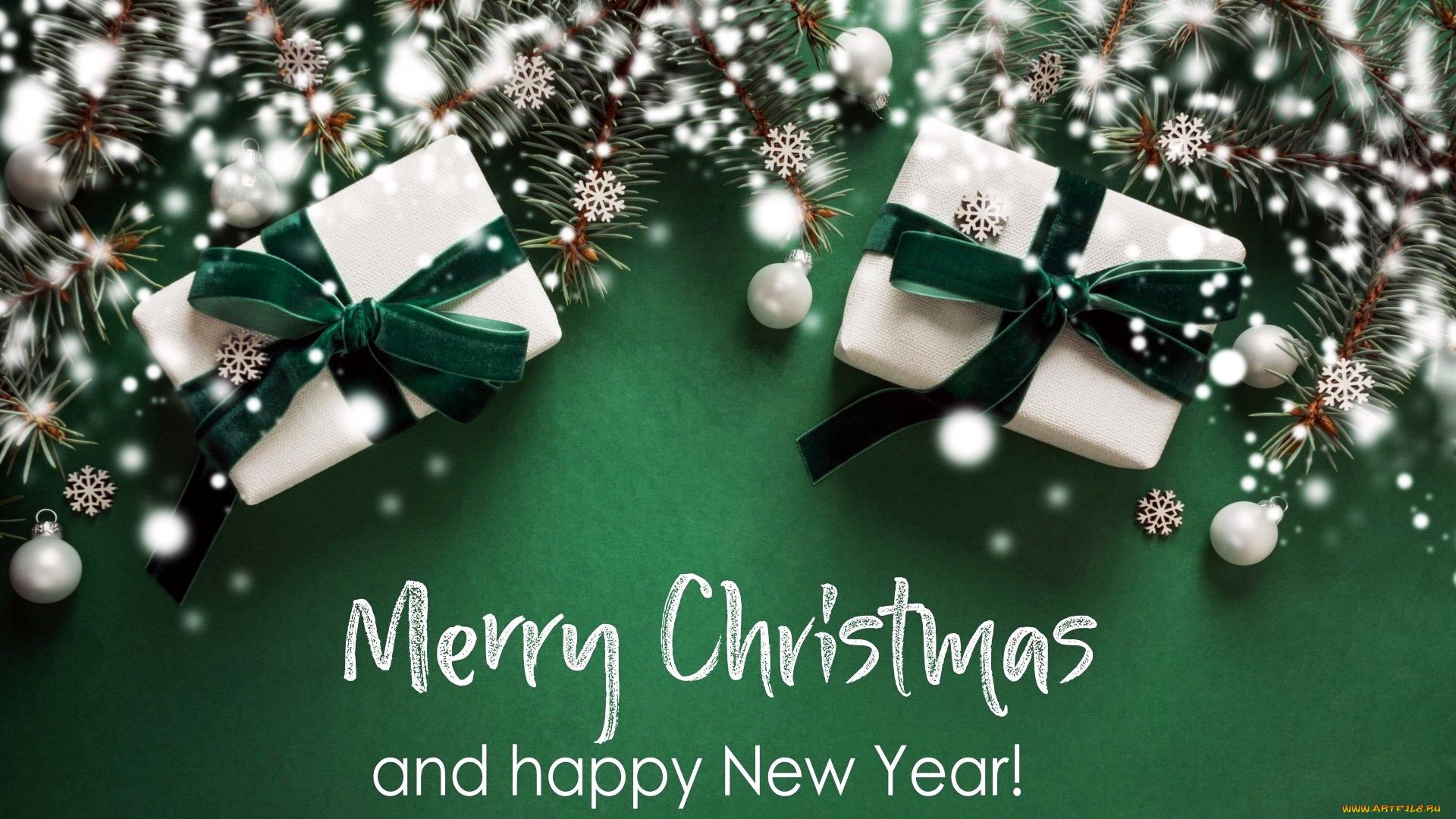 праздничные, подарки, и, коробочки, пожелание, надпись, шарики, ленты, банты, подарки