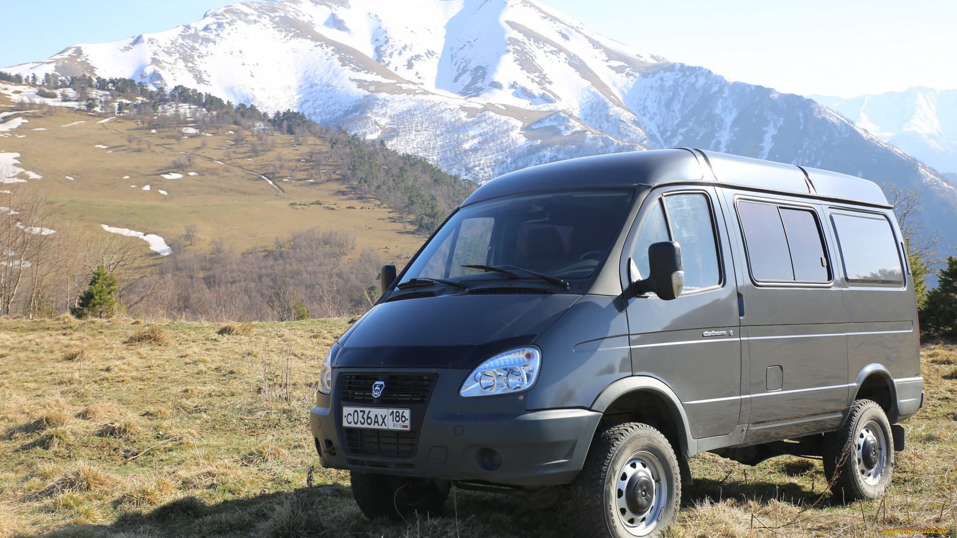 соболь, автомобили, газ, автомобиль, горы