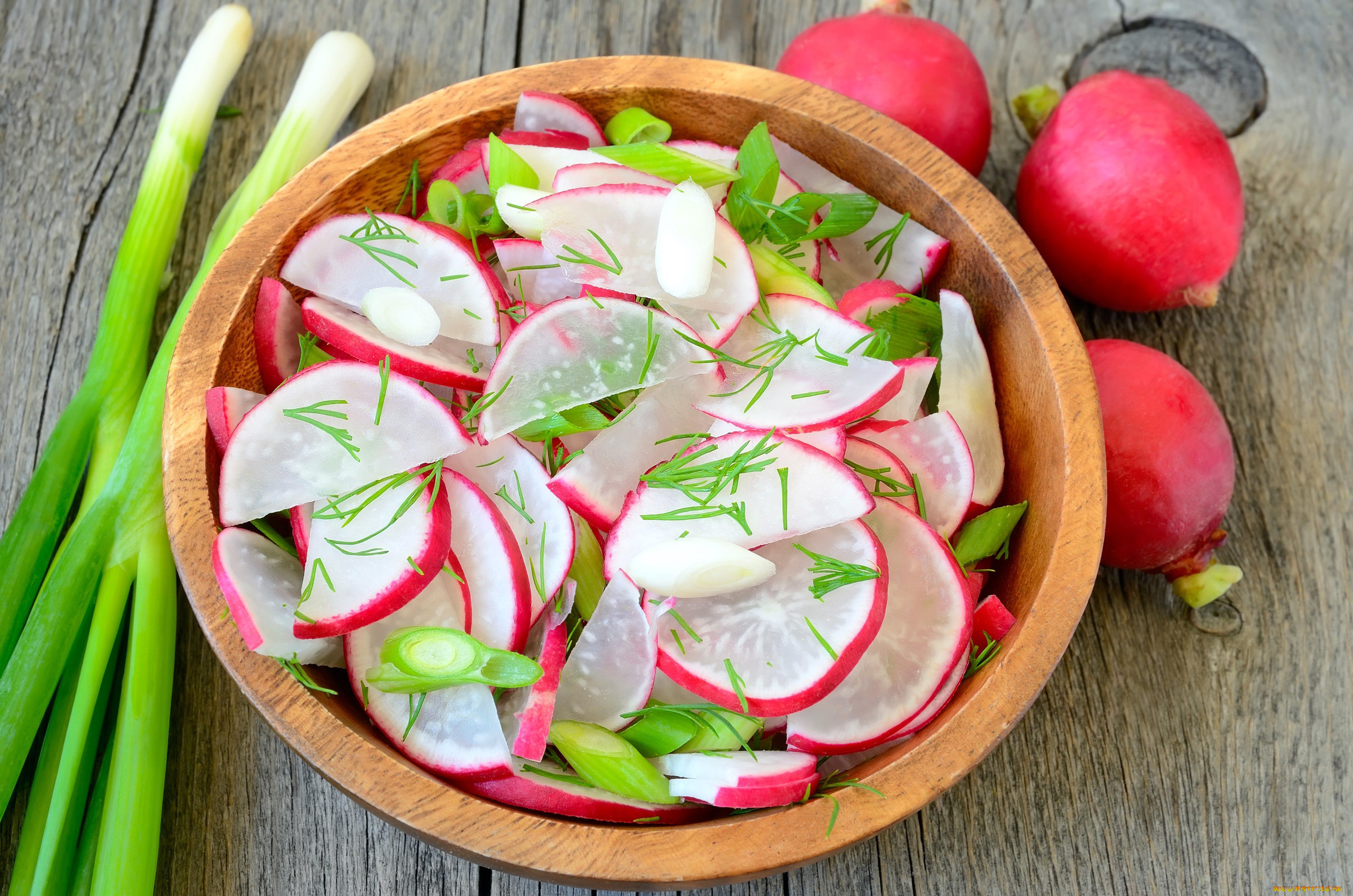 еда, редис, , репа, , редька, миска, ломтики, салат