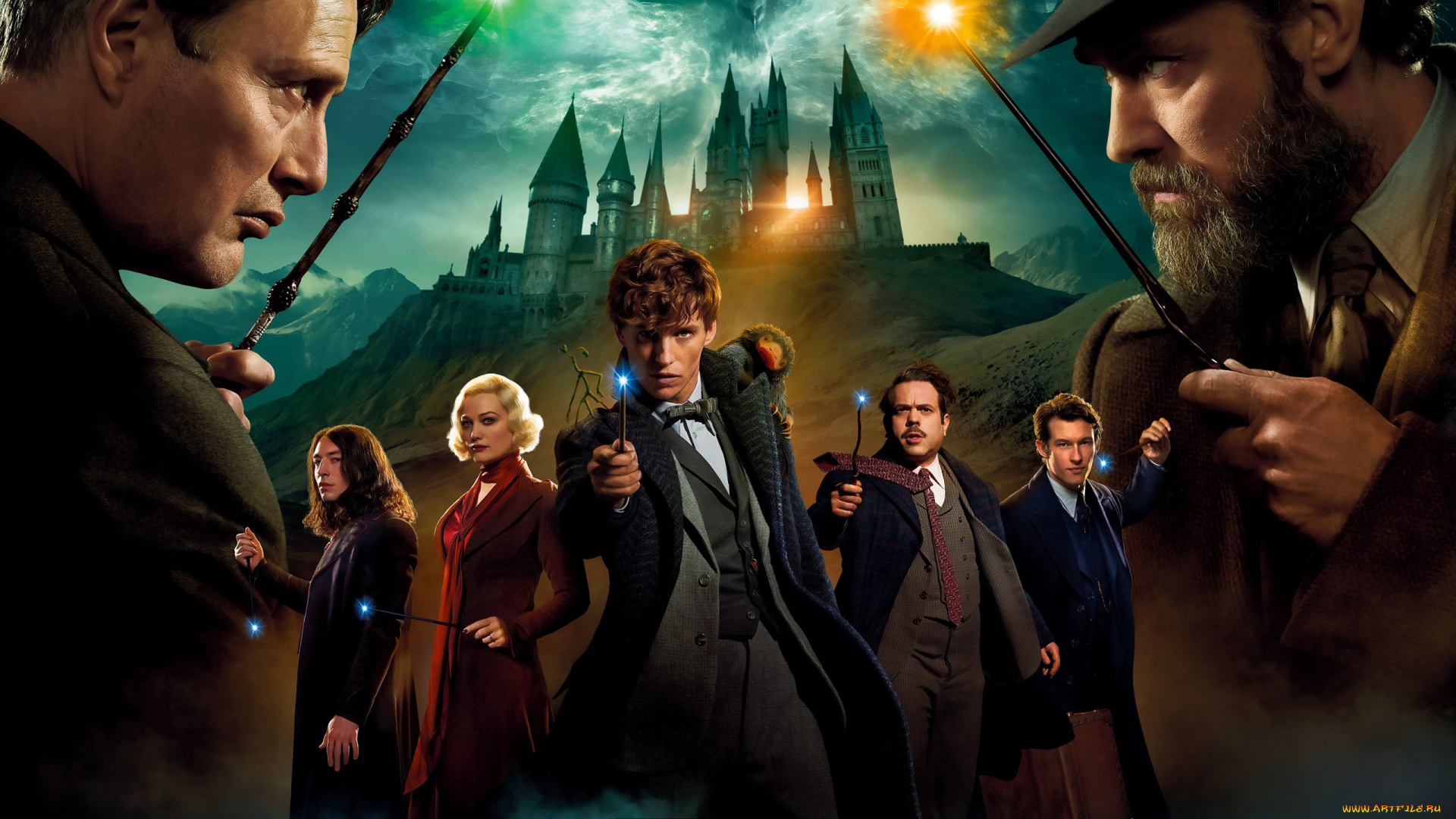 кино, фильмы, fantastic, beasts, , the, secrets, of, dumbledore, коллаж