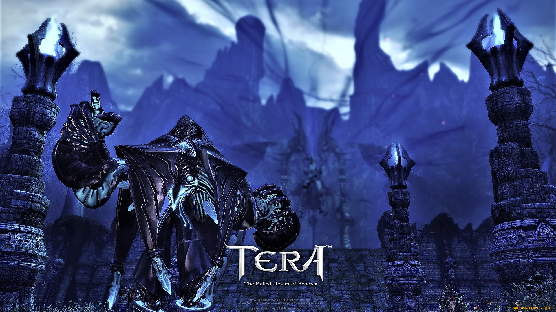 видео, игры, tera, , the, exiled, realm, of, arborea, существо, архитектура