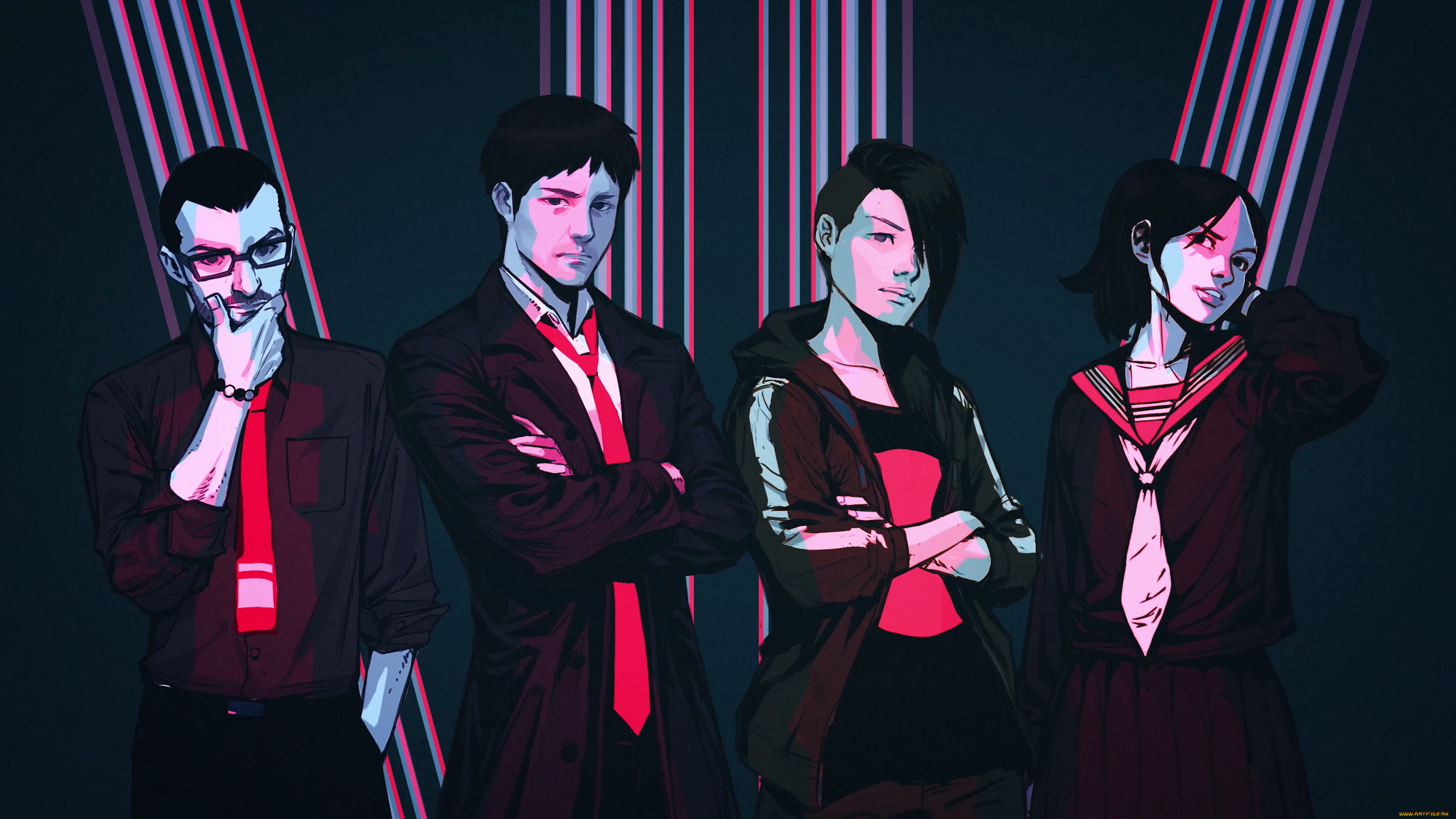 видео, игры, ghostwire, , tokyo, люди, персонажи