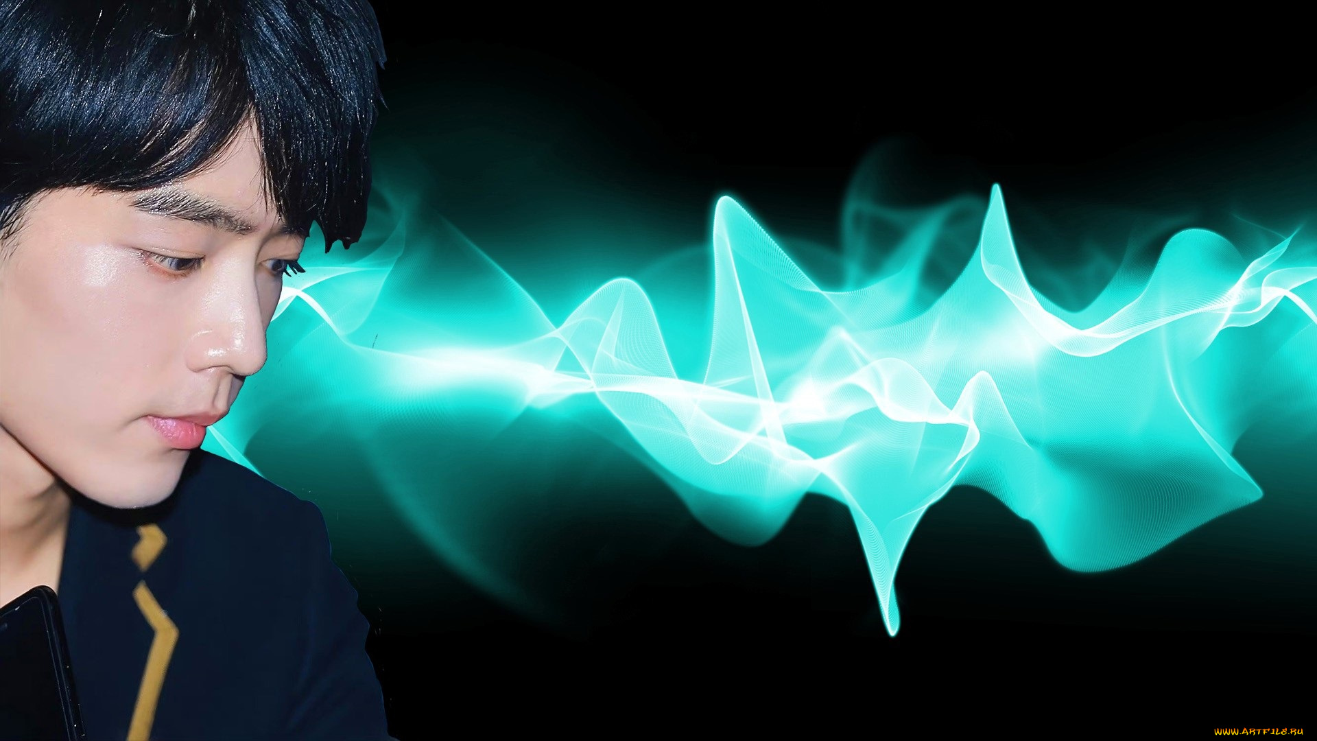 мужчины, xiao, zhan, актер, лицо