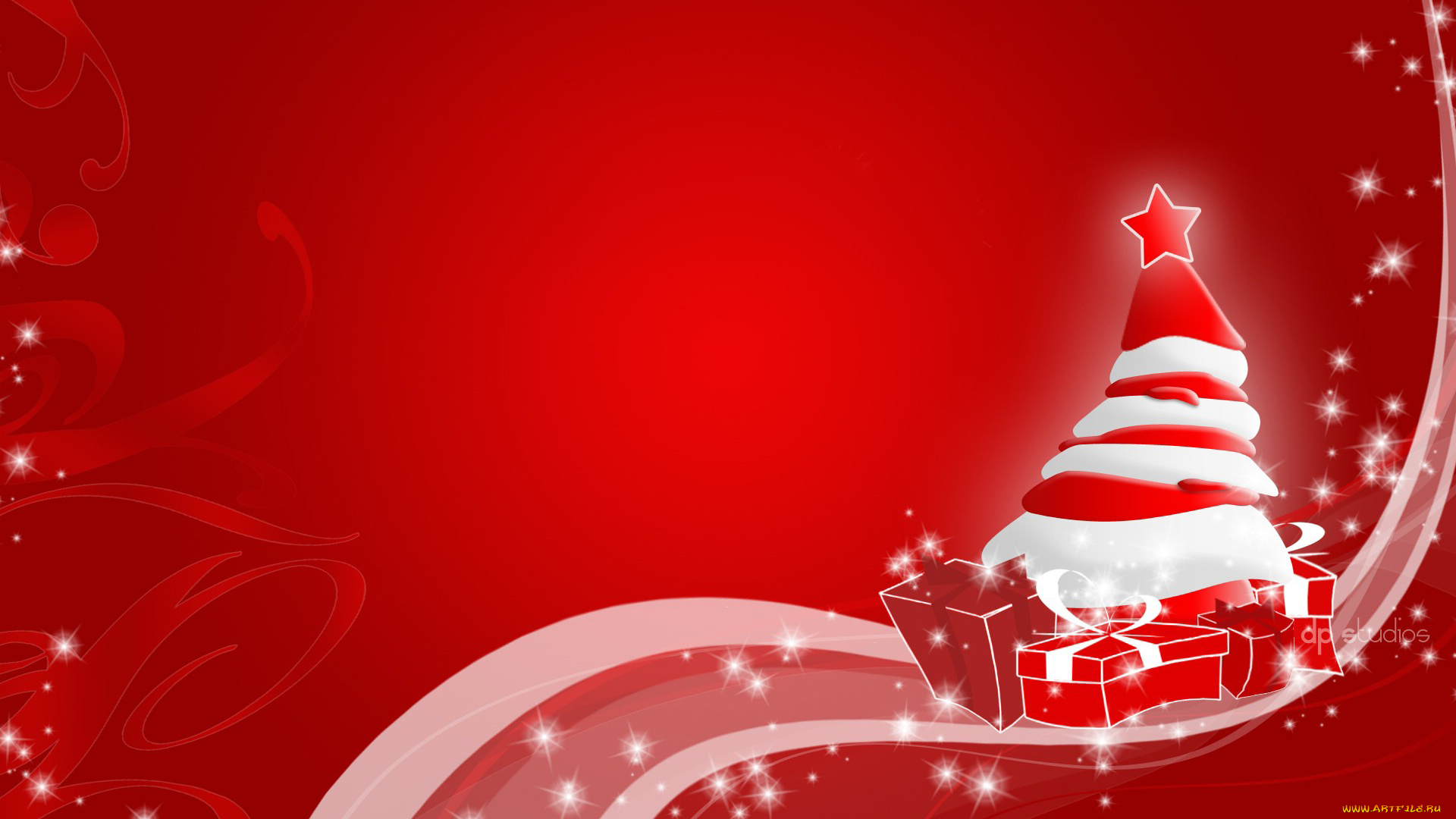 праздничные, векторная, графика, , новый, год, ёлка, подарки