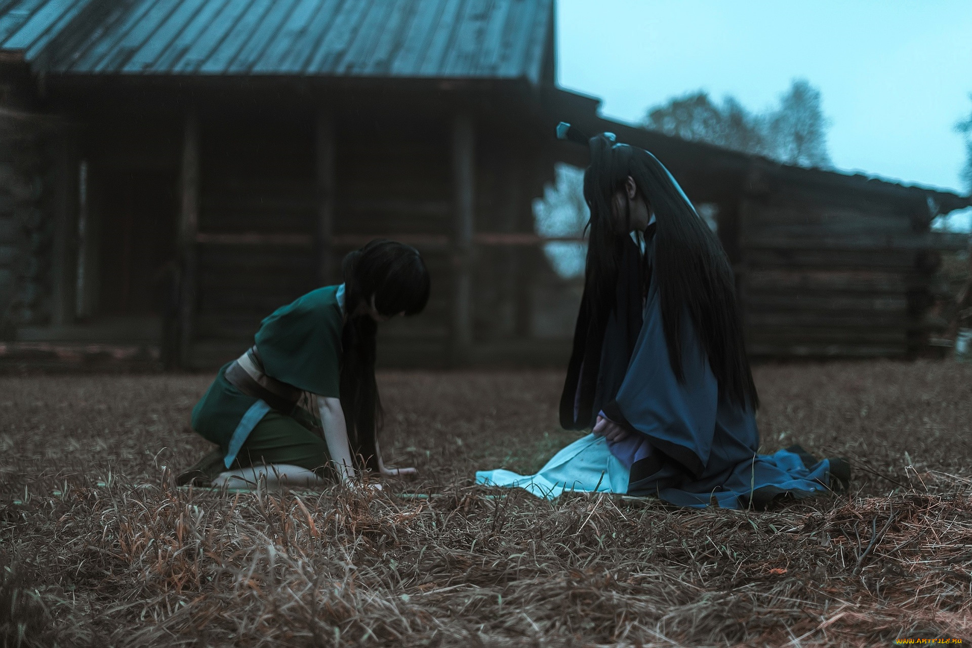 девушки, -, креатив, , косплей, костюмы, образы, а-цин, сун, лань