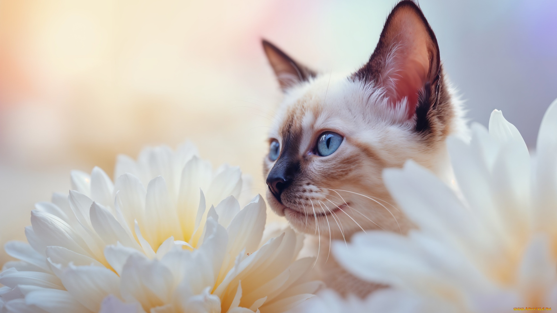 3д, графика, животные, , animals, кот, кошка