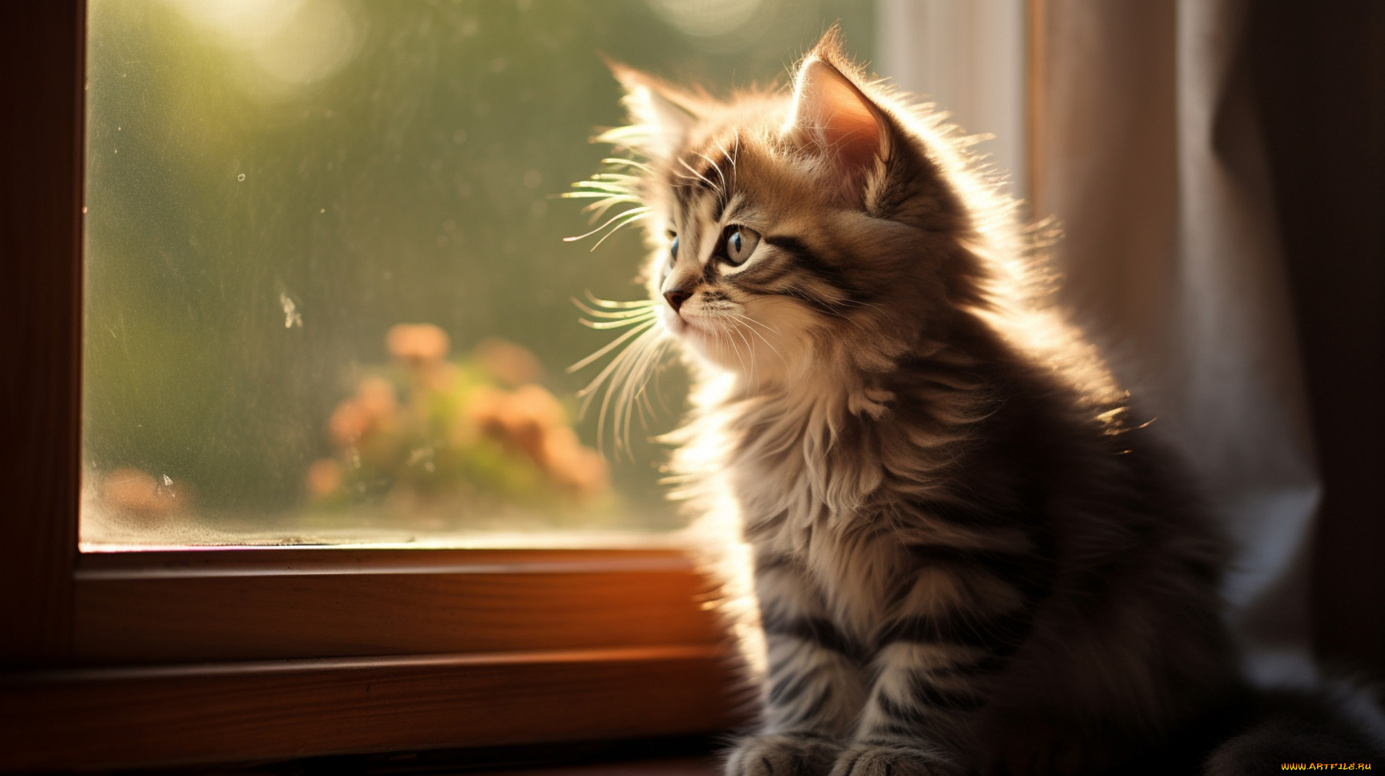 3д, графика, животные, , animals, кот, кошка