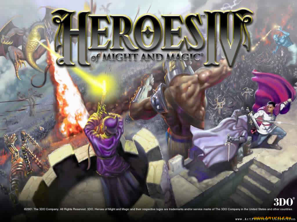 герои, видео, игры, heroes, of, might, and, magic, iv