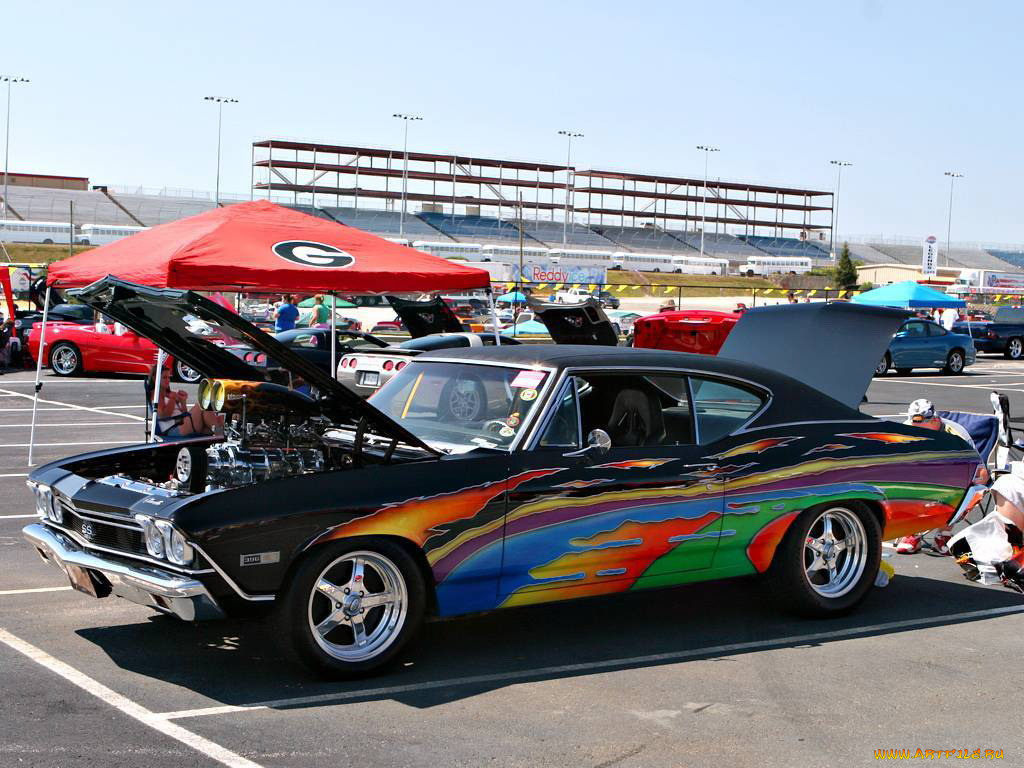 chevrolet, chevelle, ss, автомобили, выставки, уличные, фото