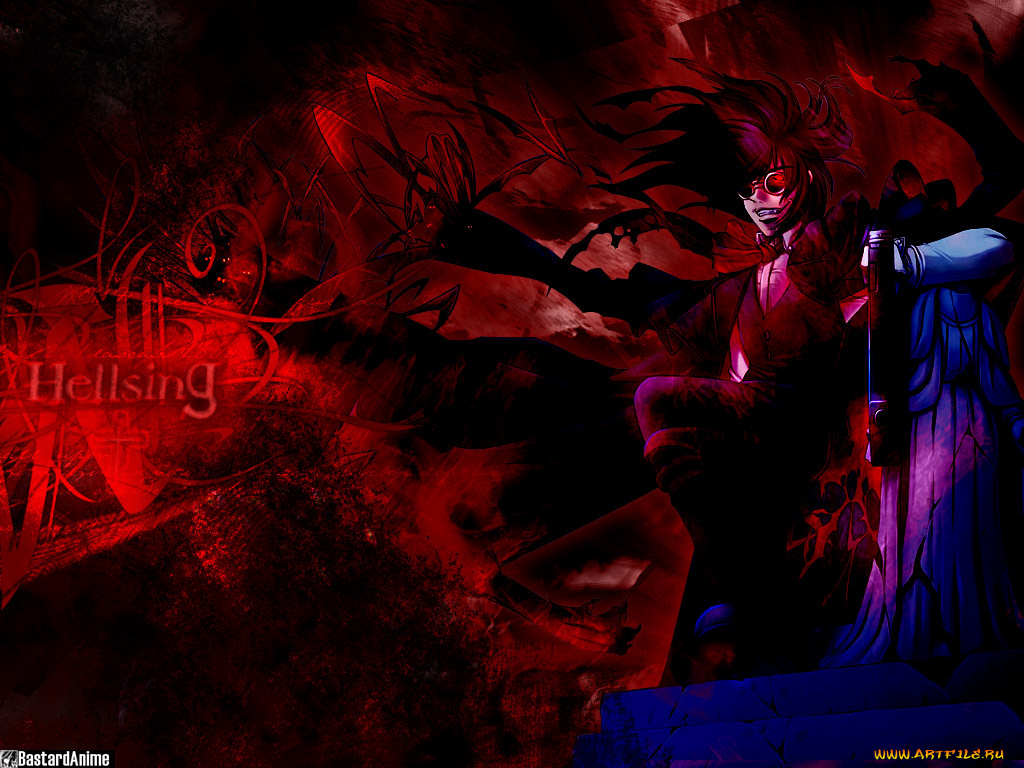 hellsing, аниме