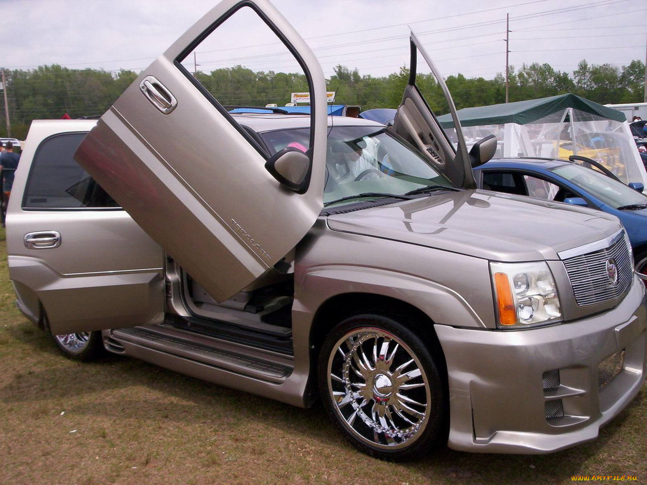 cadillac, escalade, автомобили