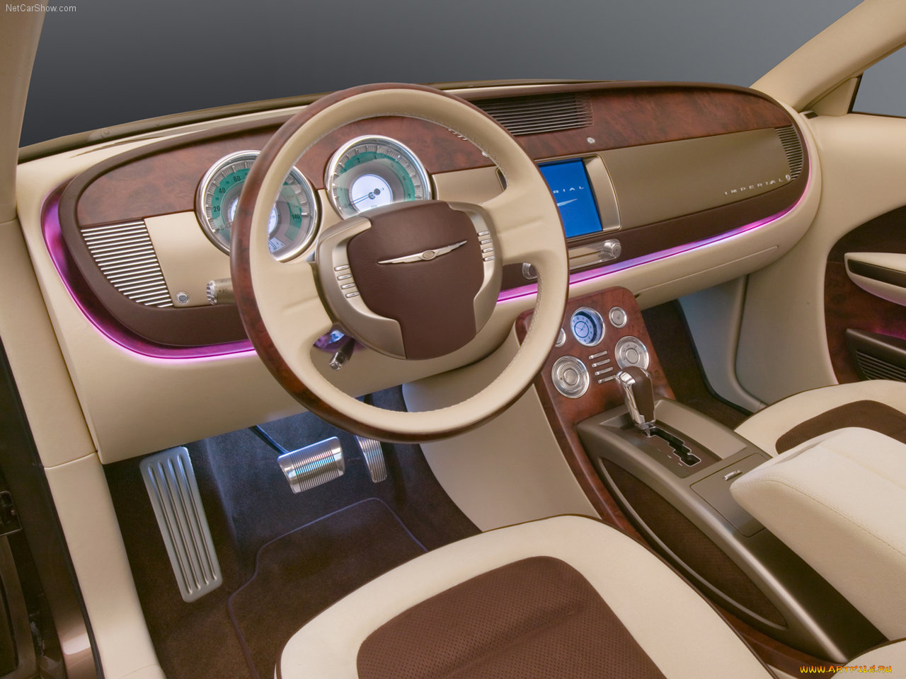 chrysler, imperial, concept, 2006, автомобили, интерьеры