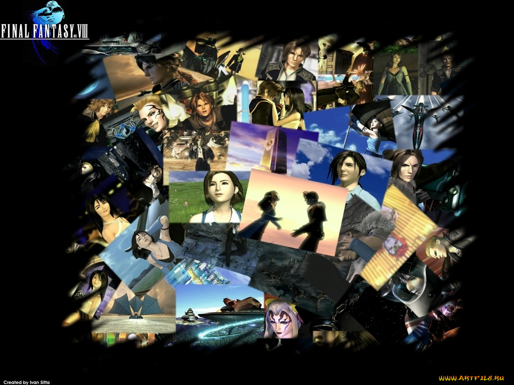 видео, игры, final, fantasy, viii