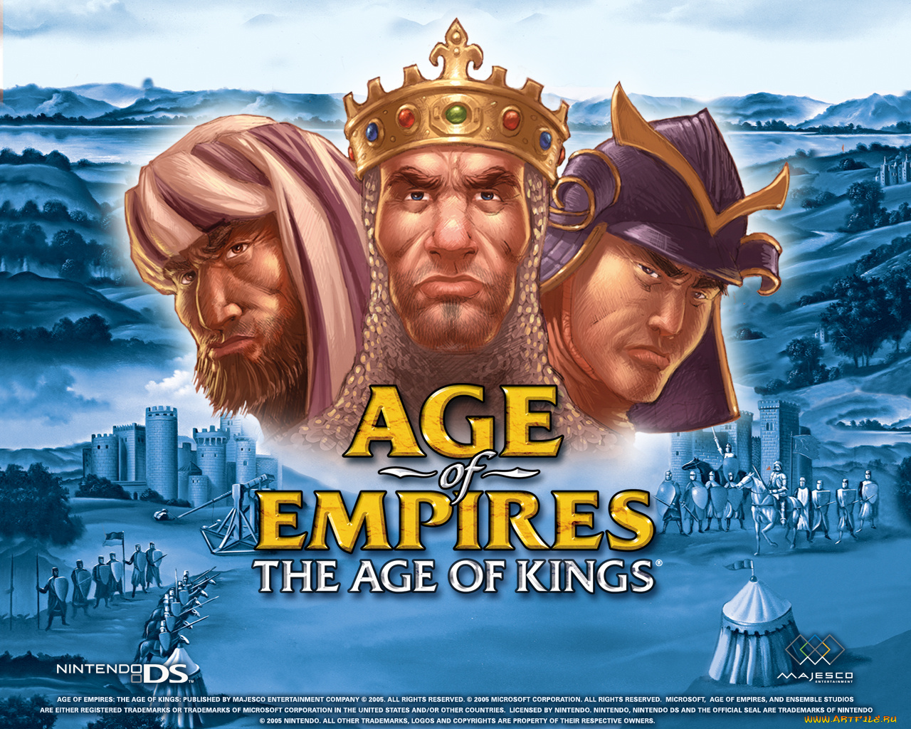 видео, игры, age, of, empires, ii, the, kings