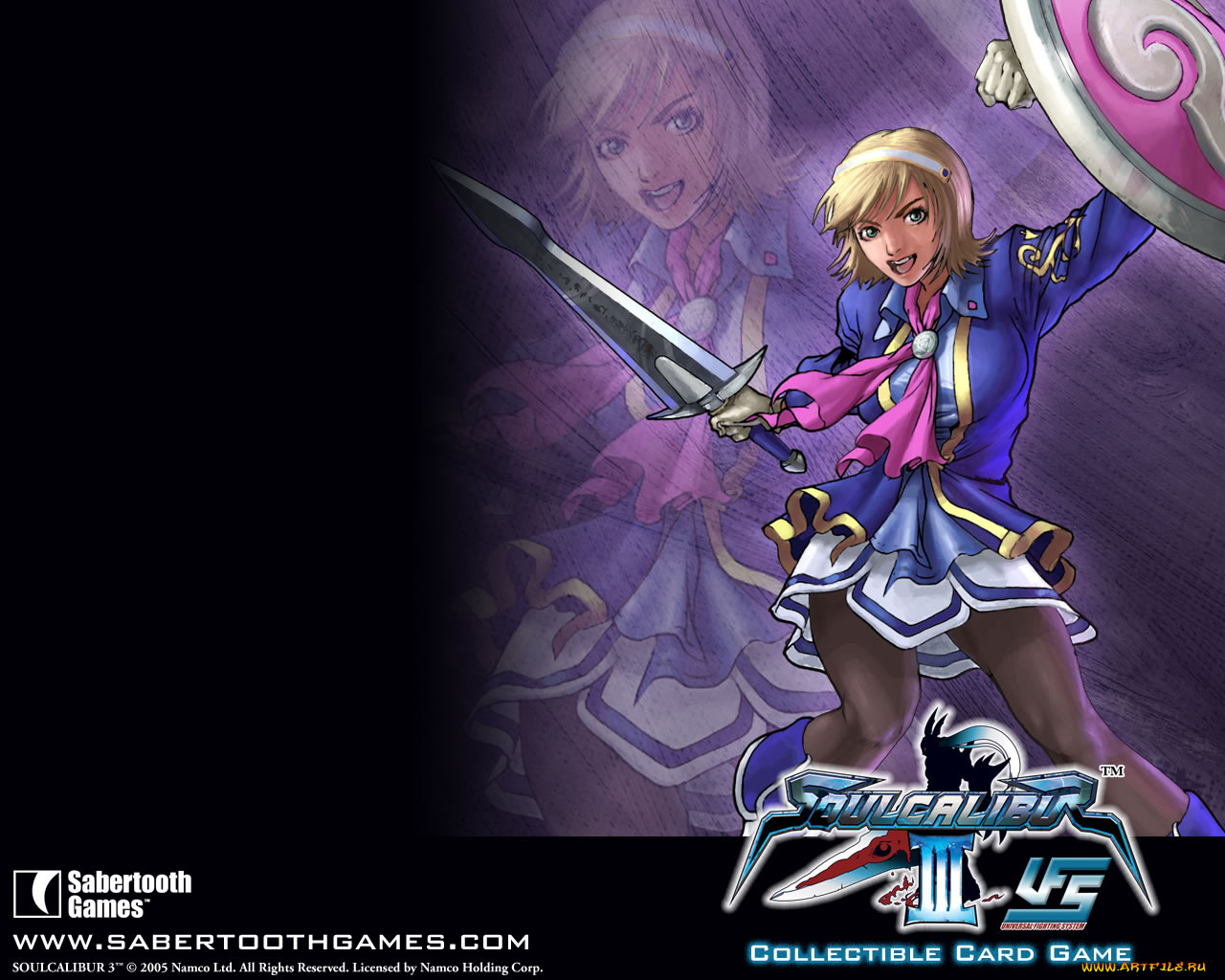 видео, игры, soulcalibur, iii, collectible, card, game