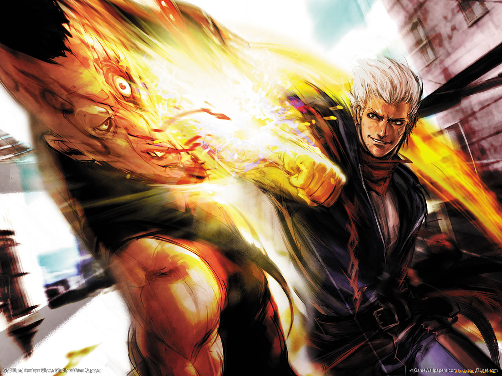 god, hand, видео, игры