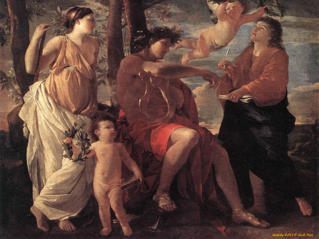 рисованные, nicolas, poussin