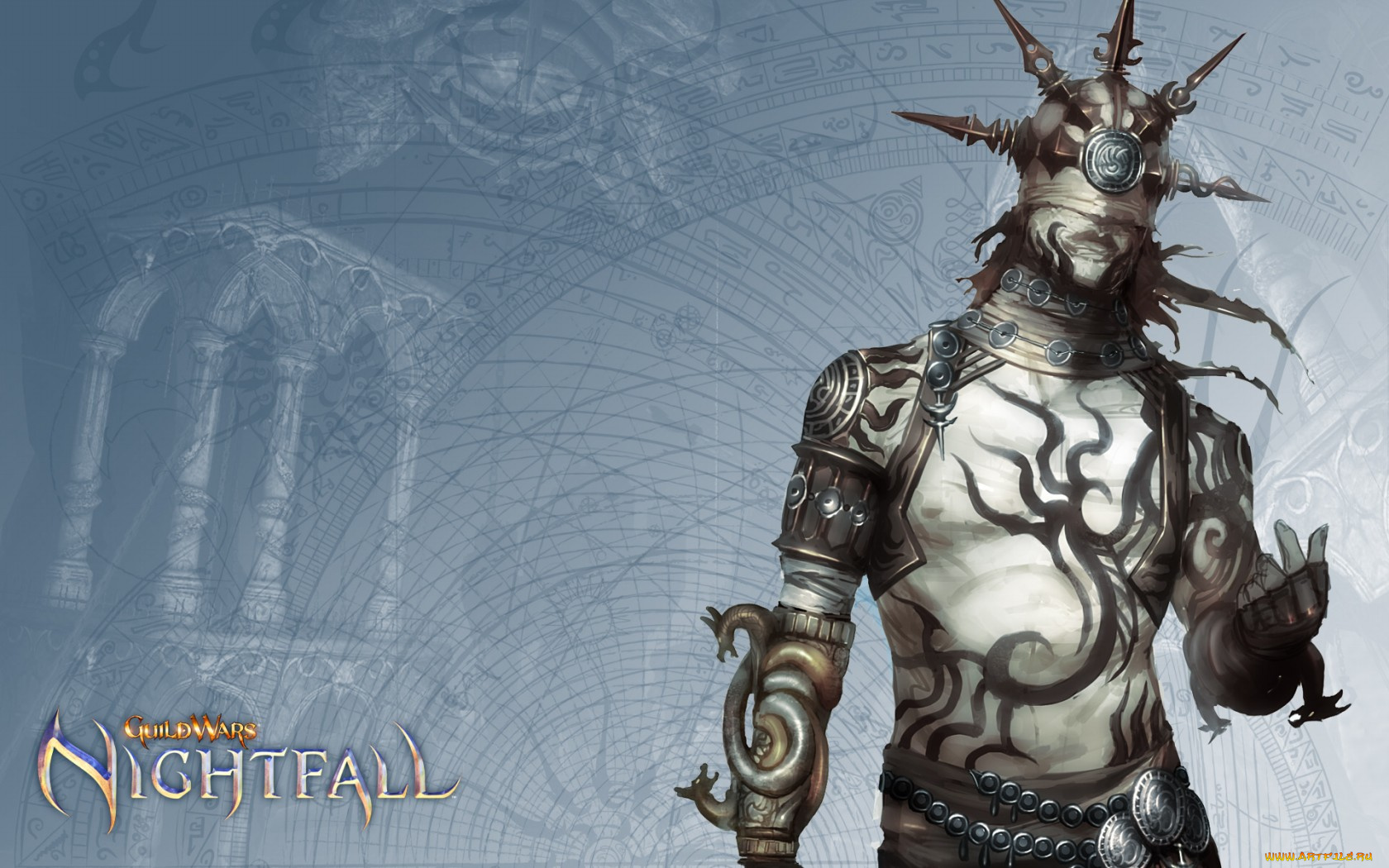 видео, игры, guild, wars, nightfall