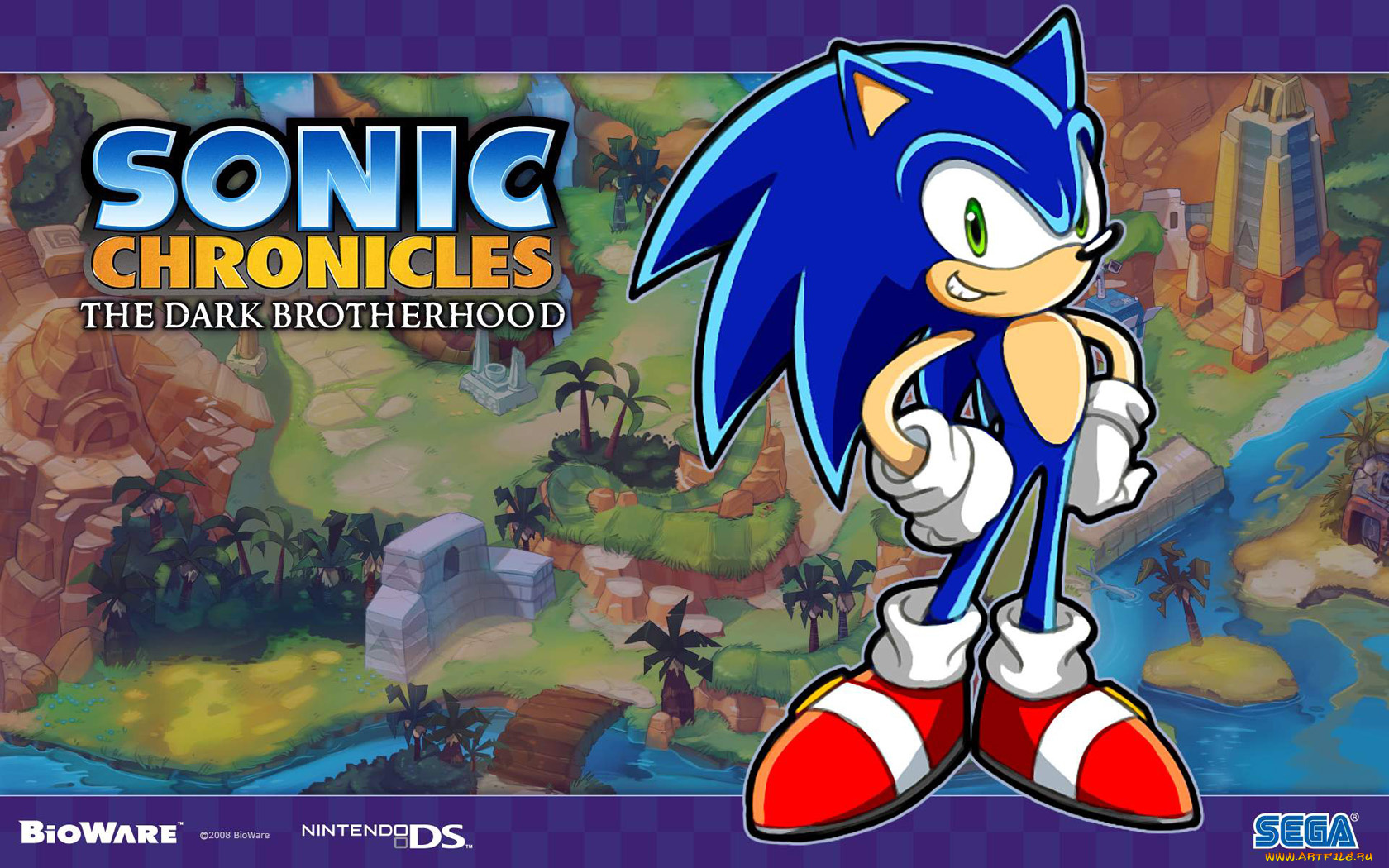 видео, игры, sonic, chronicles, the, dark, brotherhood