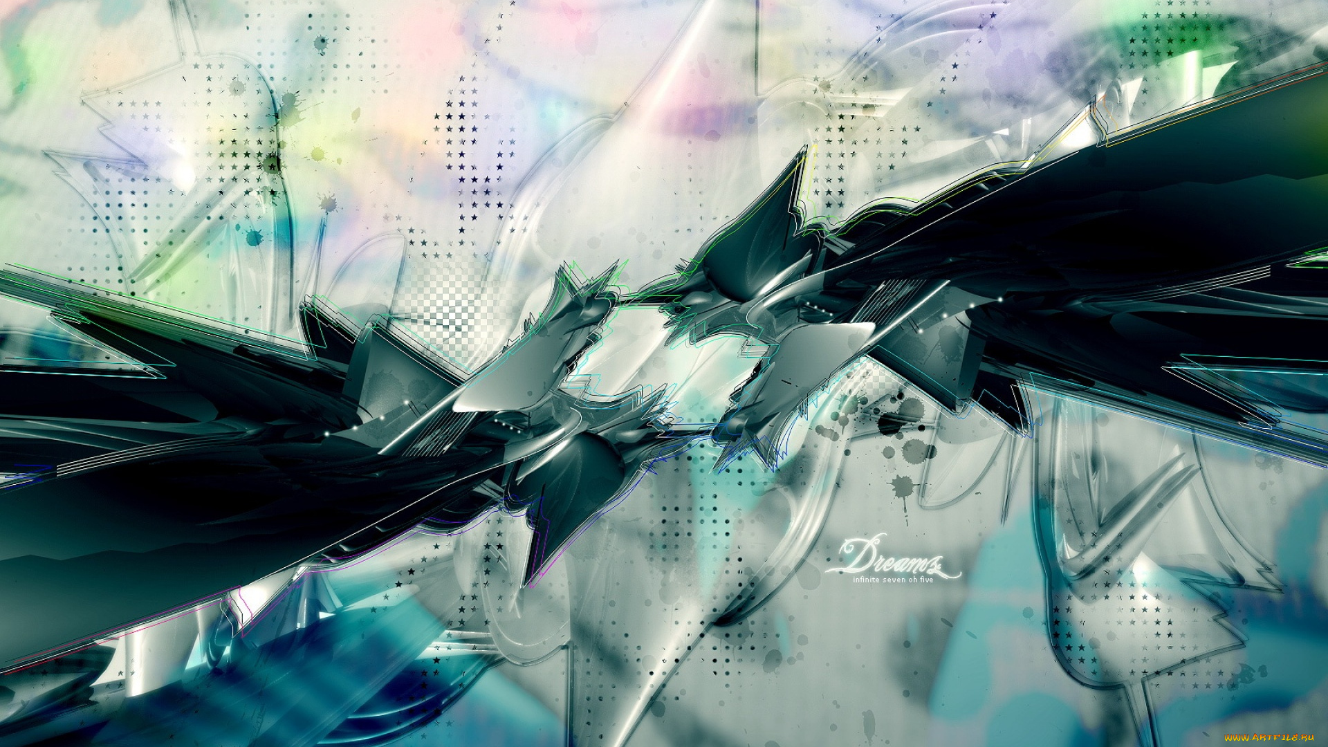 3д, графика, abstract, абстракции