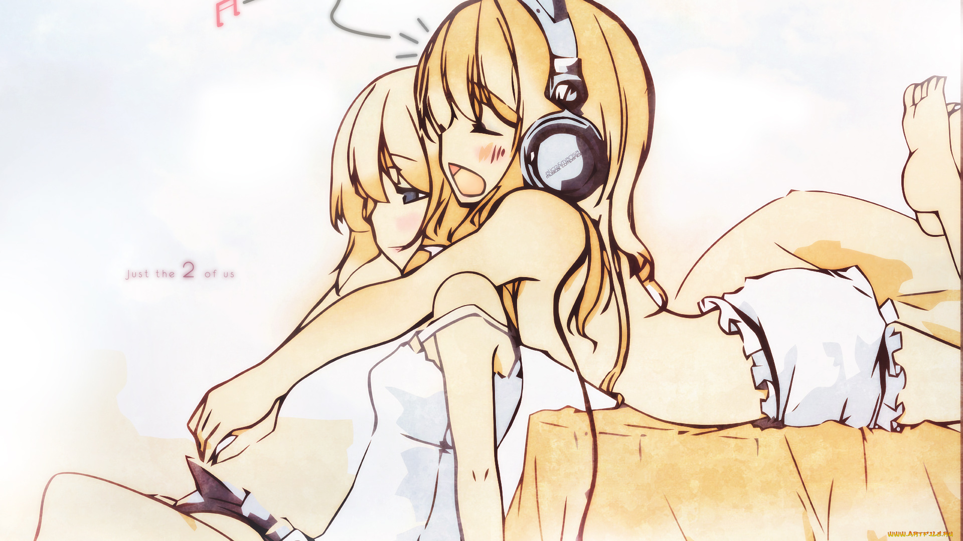 аниме, headphones, instrumental